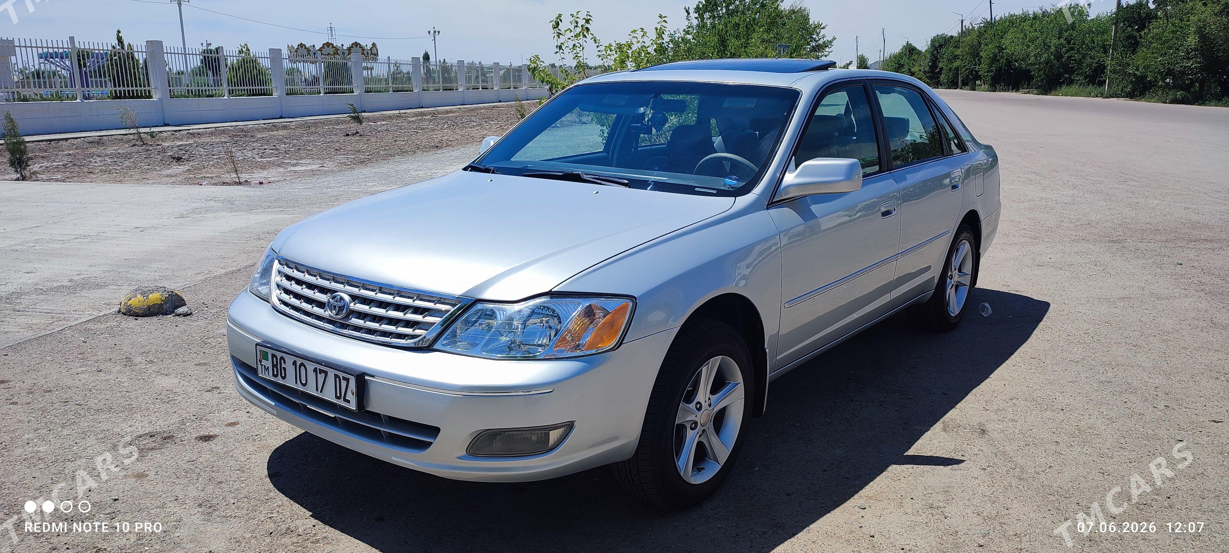 Toyota Avalon 2001 - 200 000 TMT - Şabat etr. - img 1