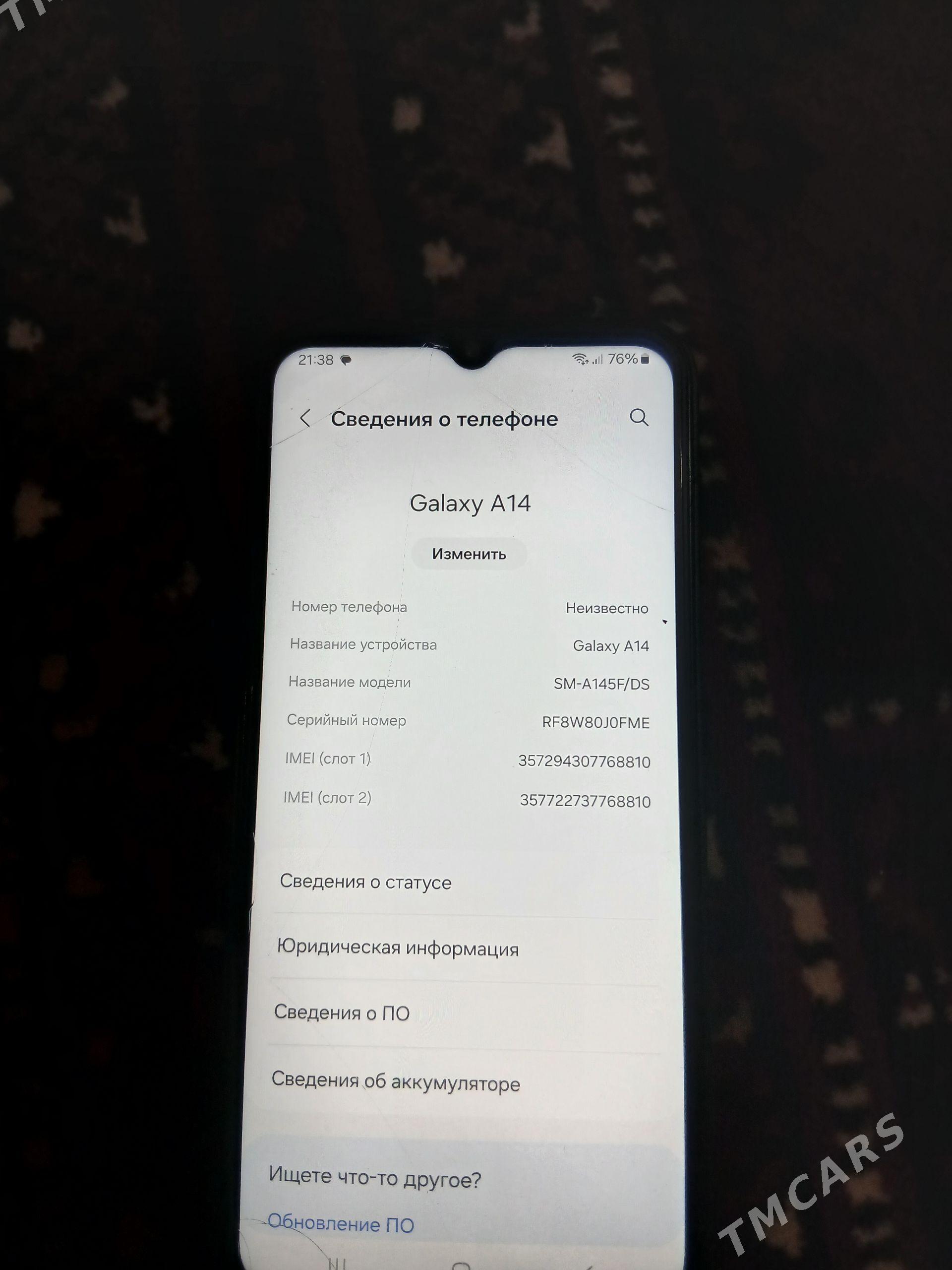Samsung a14 - Туркменабат - img 1