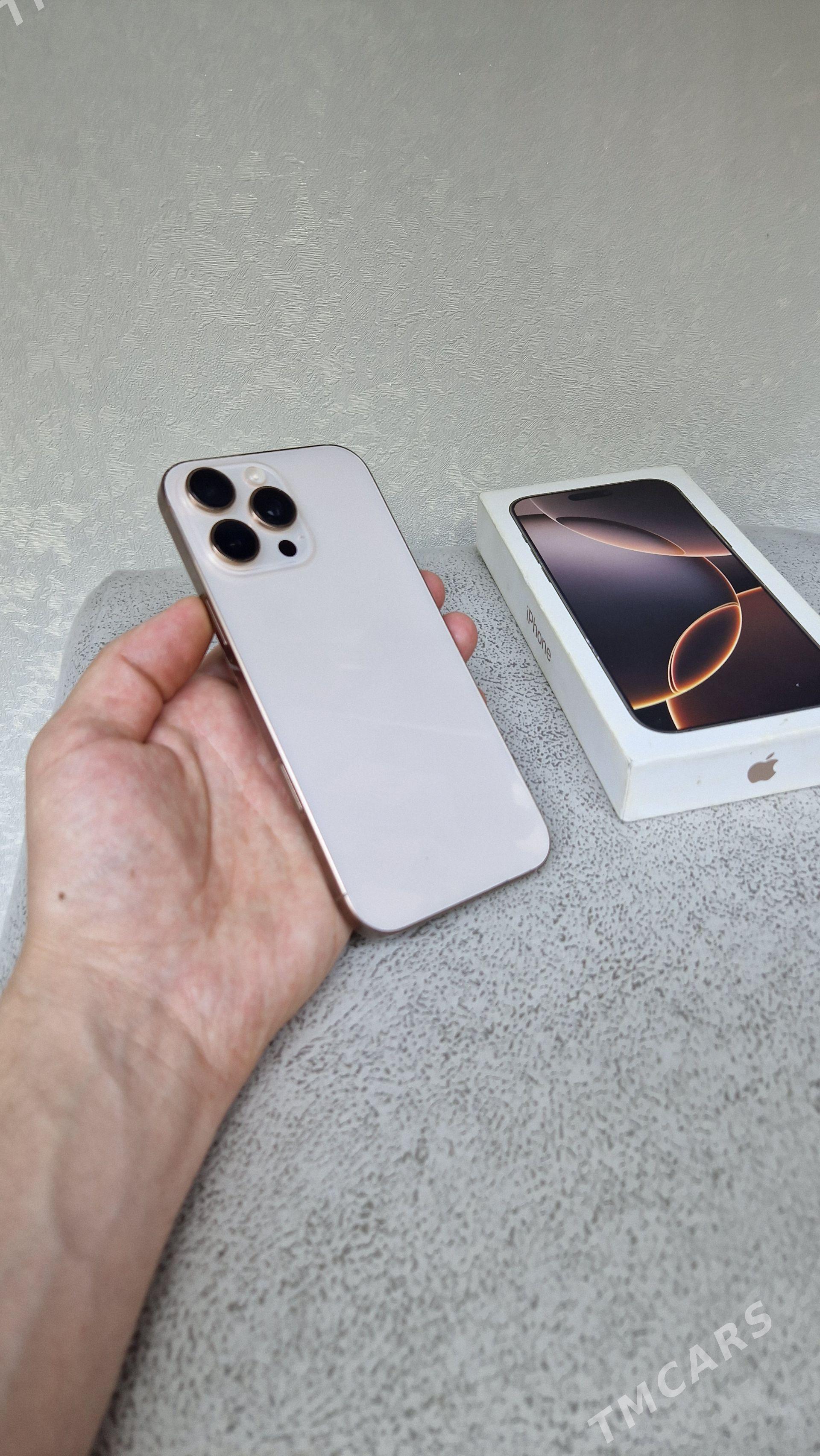 IPHONE 16 PRO MAX 256GB - Ашхабад - img 1