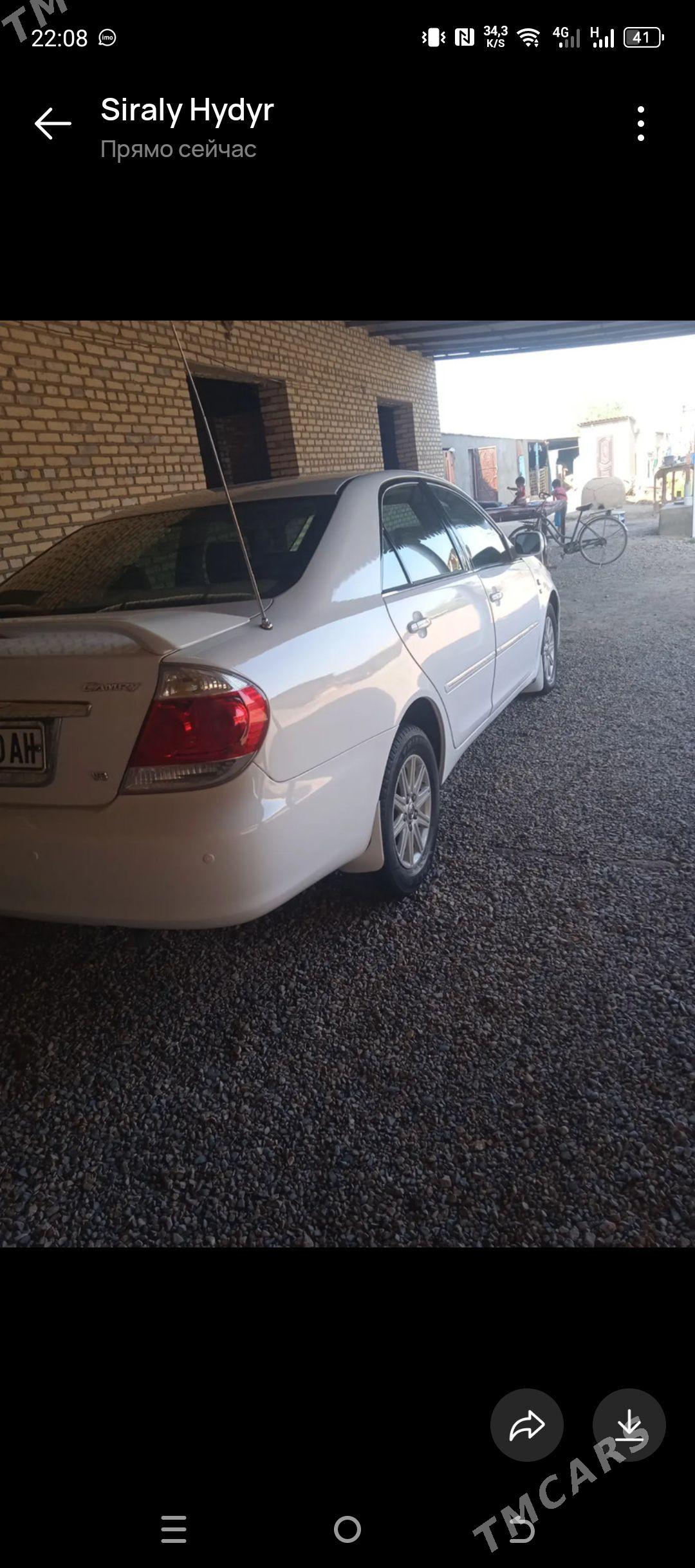 Toyota Camry 2002 - 230 000 TMT - Теджен - img 1