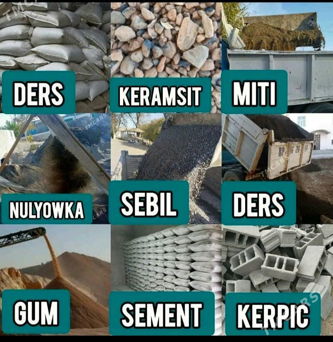 MYTY DERS GUM TOPRAK ДЕРС ГУМ PULPA ṢEBIL GRAMASA BUTKAMIN SYMENT TOYUN ÇEGA KEREMZIT MUSUR MAṢYN KAMAZ YANAN DERS МИТИ - Ашхабад - img 1