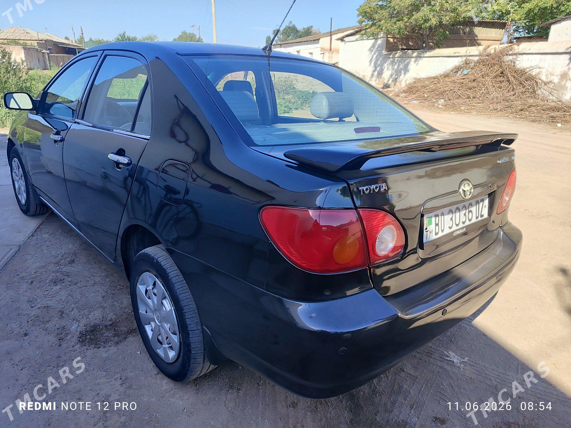 Toyota Corolla 2003 - 125 000 TMT - Görogly (Tagta) - img 1
