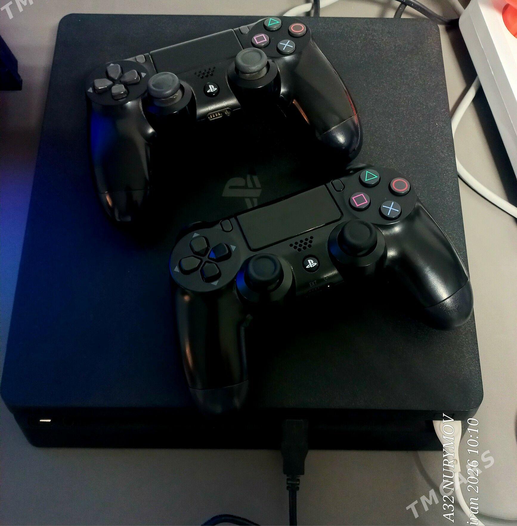 Ps 4 slim 1 tb - Анев - img 1