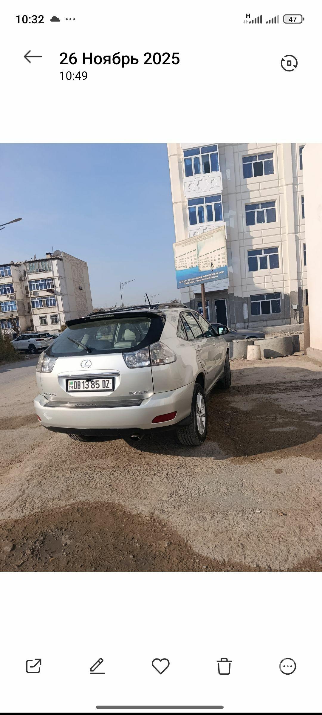 Lexus RX 350 2006 - 265 000 TMT - Туркменабат - img 1