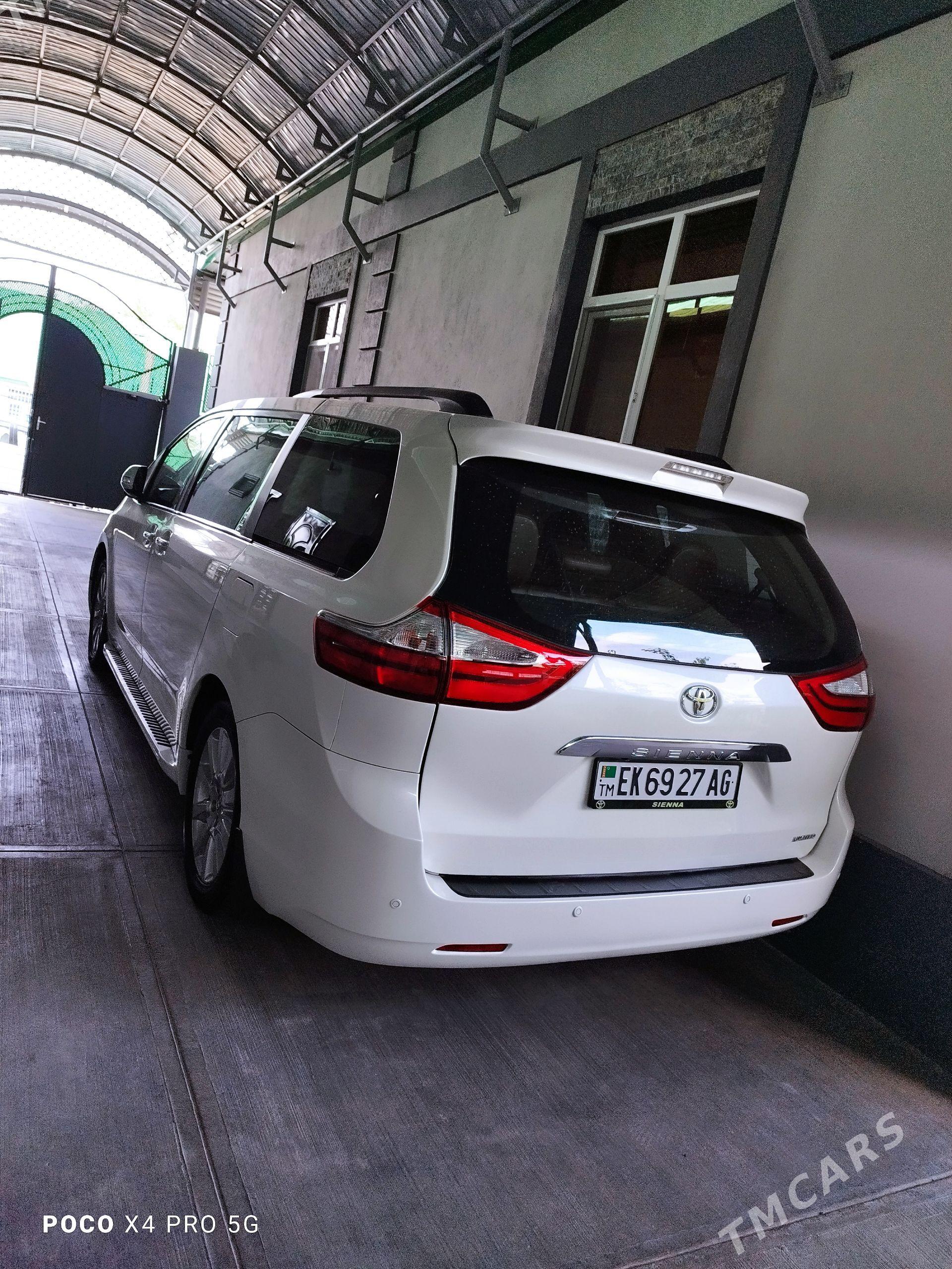 Toyota Sienna 2017 - 525 000 TMT - Ашхабад - img 1