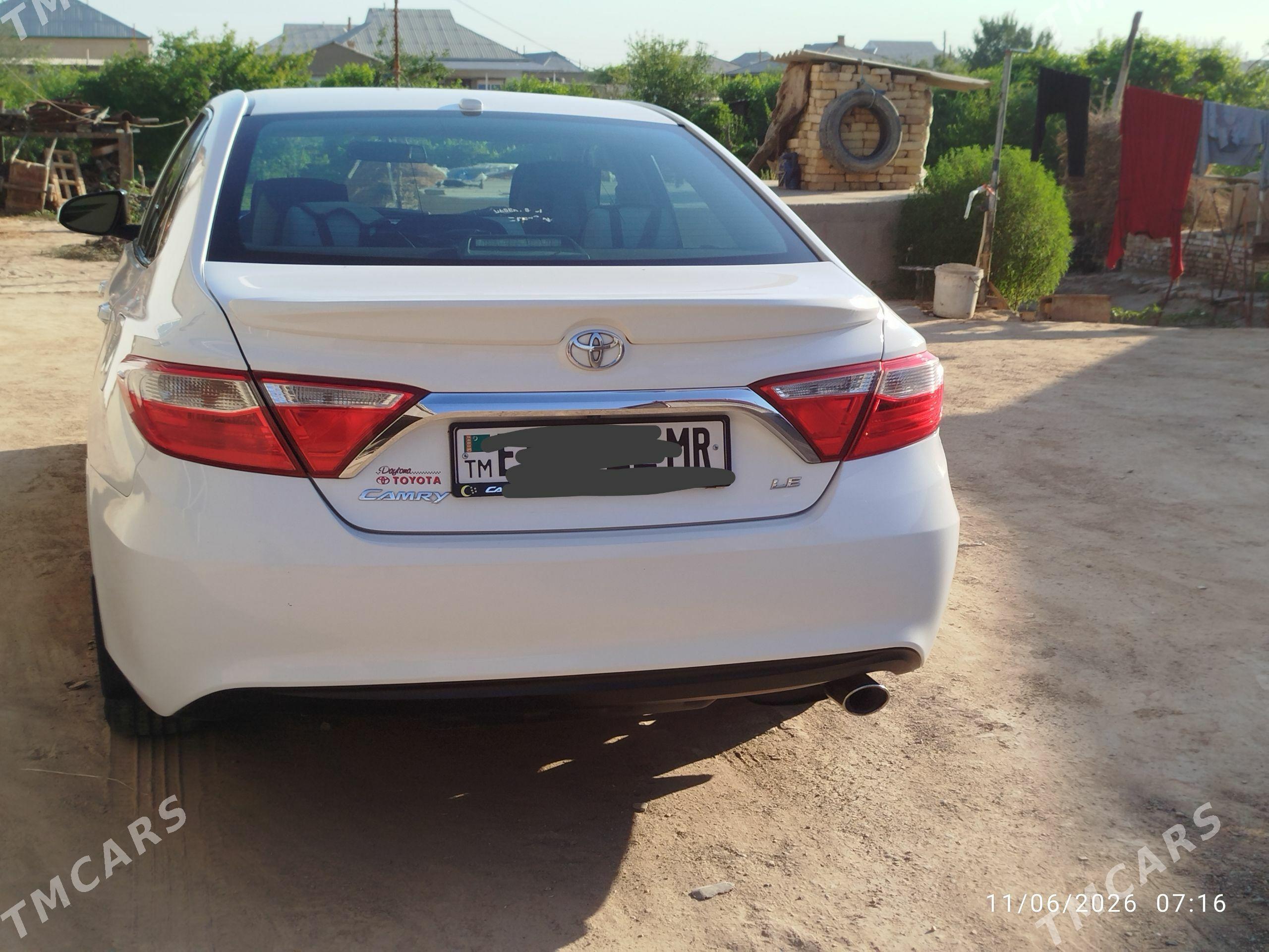Toyota Camry 2016 - 310 000 TMT - Ёлётен - img 1