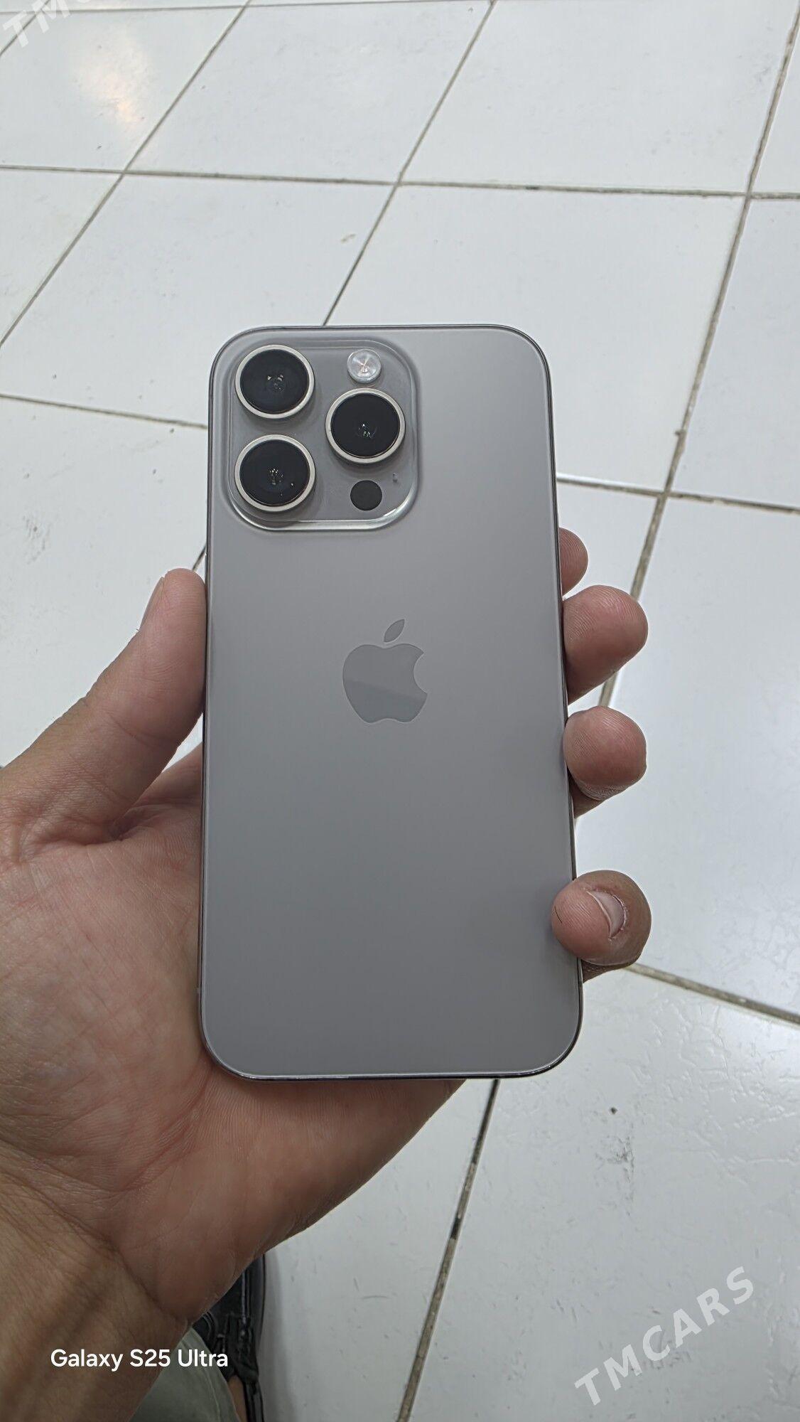 iphone 15 pro 128 - Büzmeýin - img 1