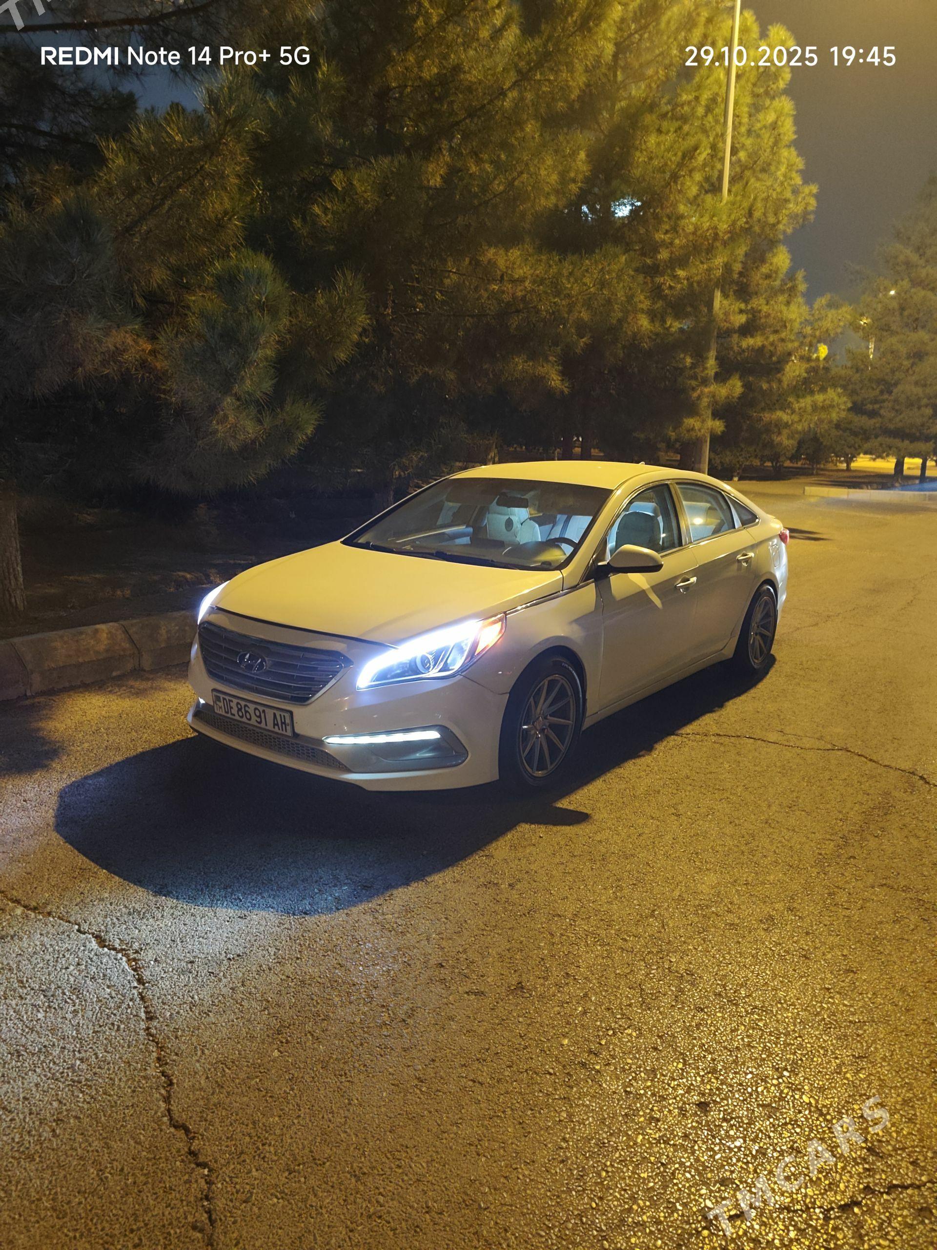 Hyundai Sonata 2017 - 200 000 TMT - Ýaşlyk - img 1