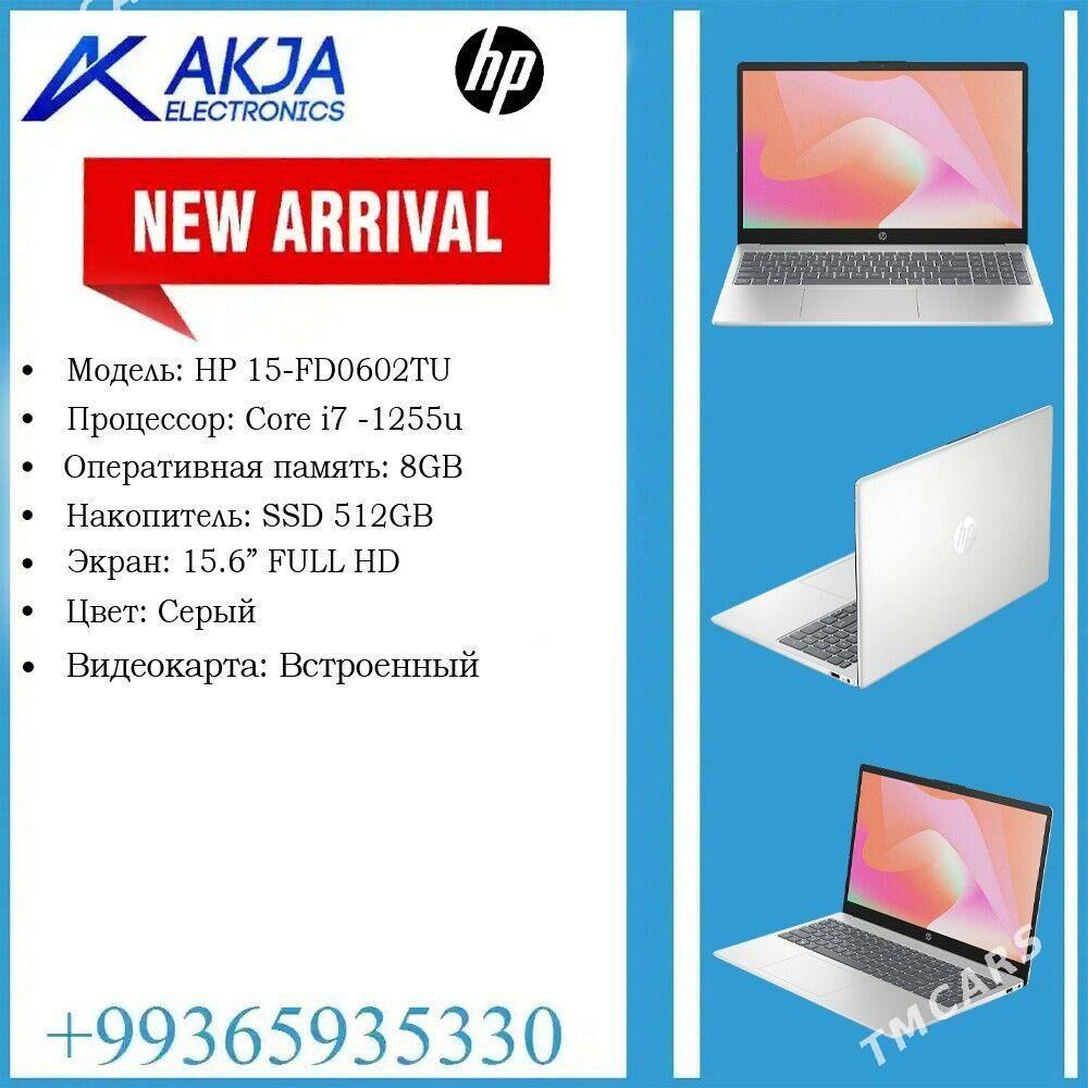 Ноутбук HP 15-FD0602TU Core i7-1255U (8/512 ГБ) - Ашхабад - img 1