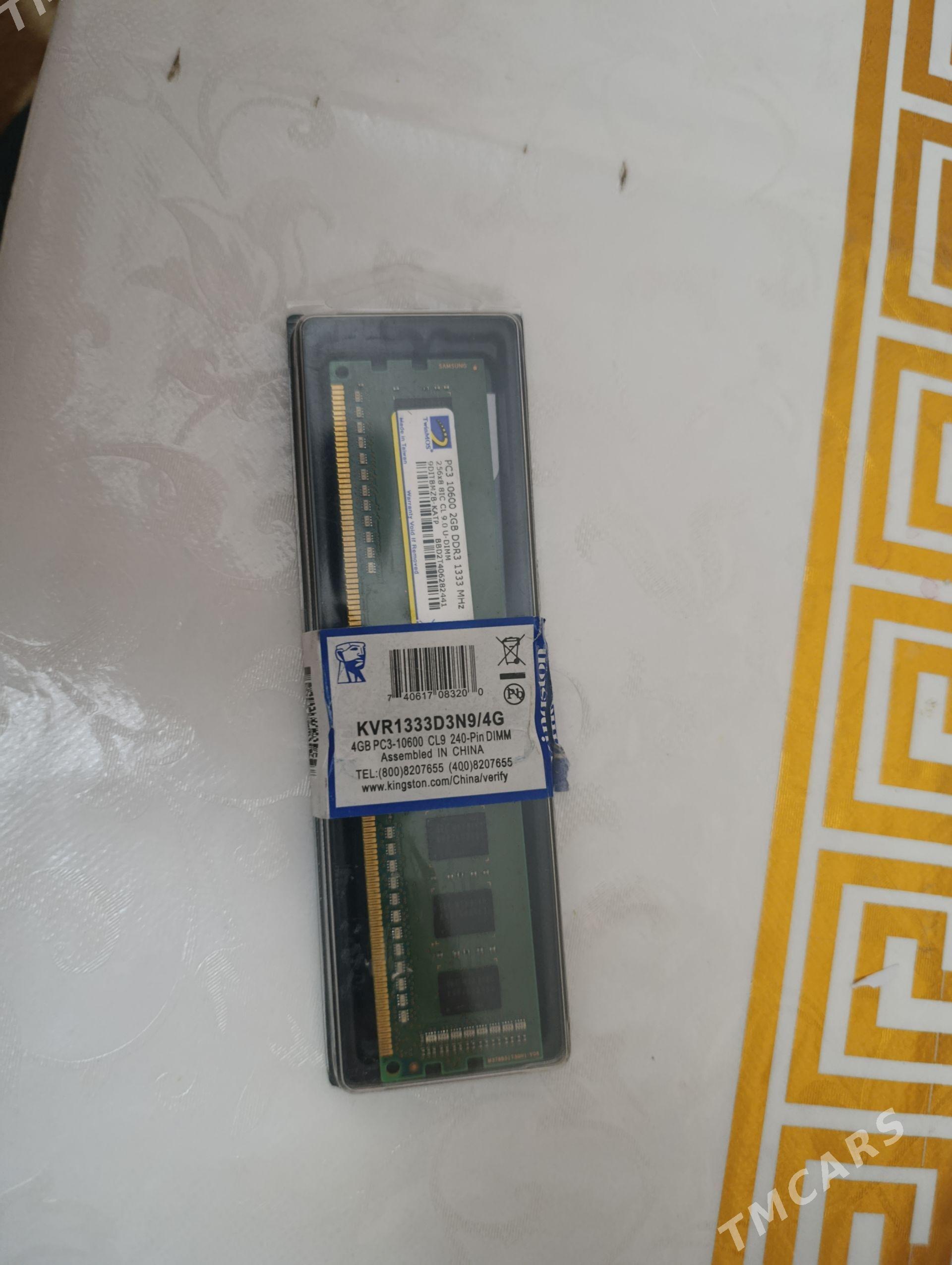 2gb DDR3 ram - Дашогуз - img 1