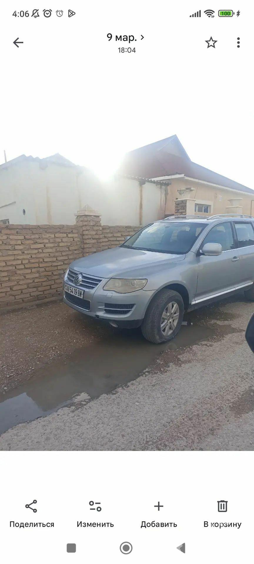 Volkswagen Touareg 2004 - 80 000 TMT - Хазар - img 1