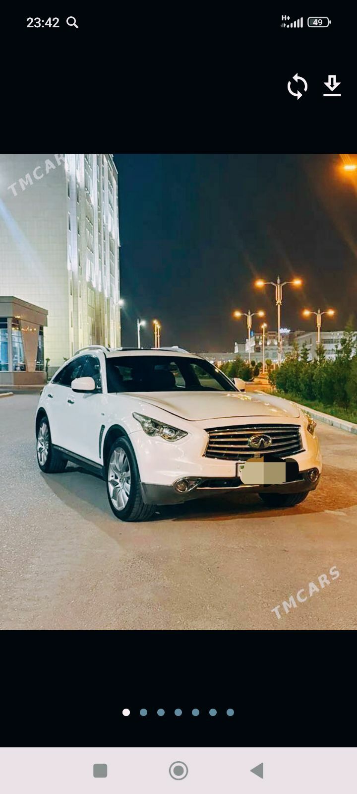 Infiniti FX 2012 - 235 000 TMT - Ашхабад - img 1