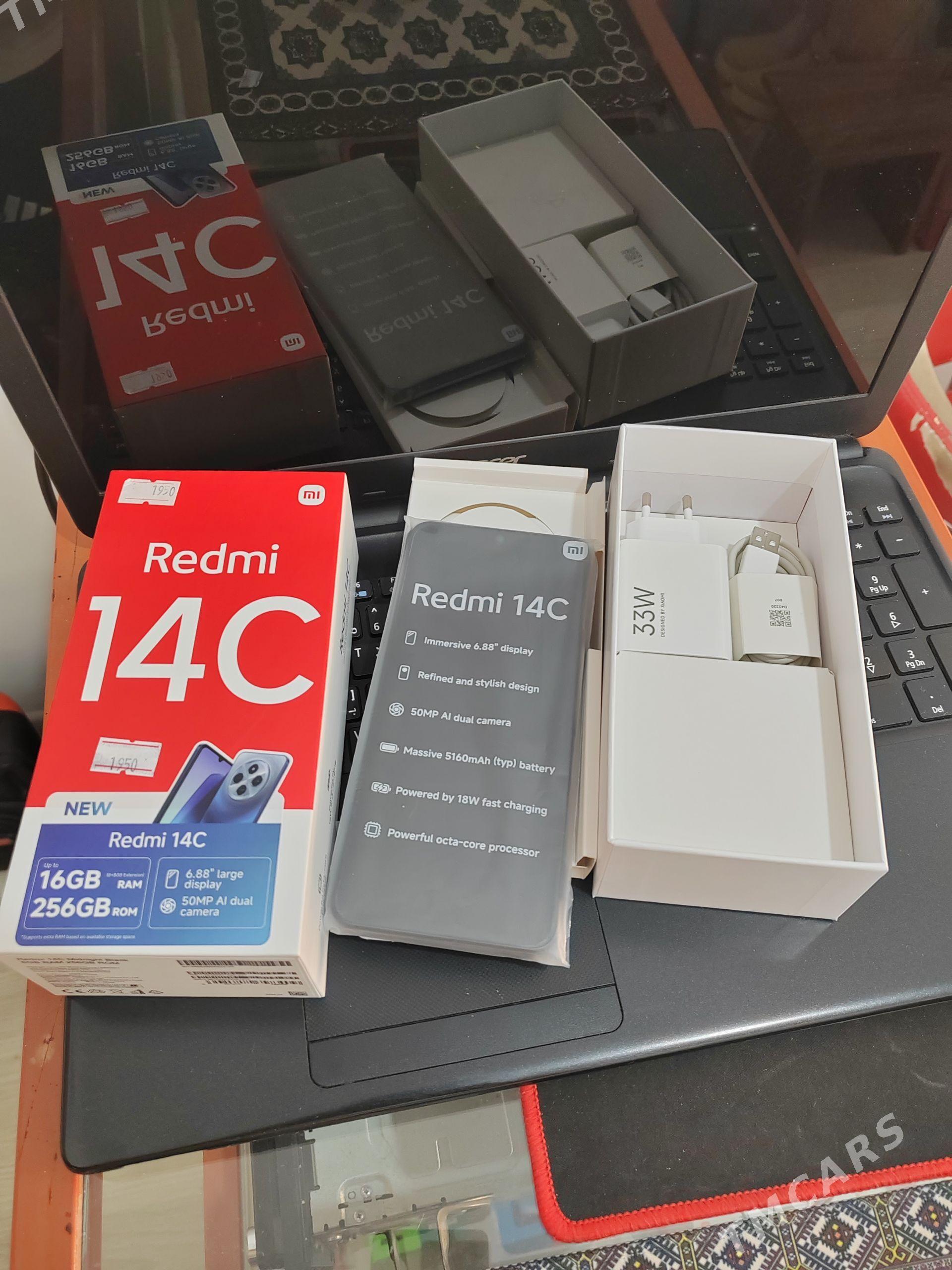 REDMI 14C (PAKET) 8/256 - Балканабат - img 1