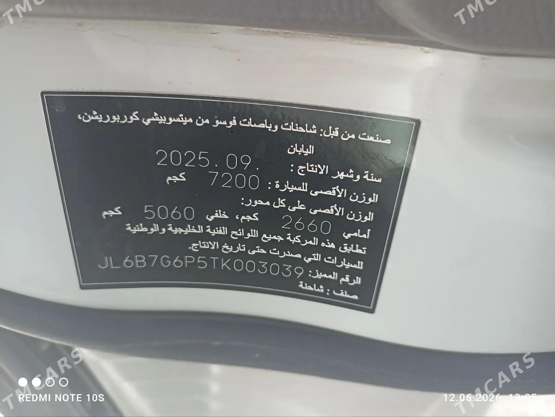 Mitsubishi Canter 2025 - 600 000 TMT - Балканабат - img 1
