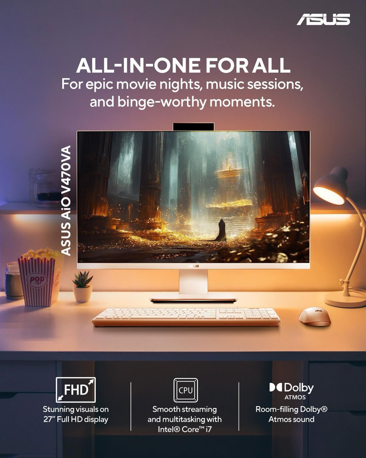 ASUS MONOBLOK 27"|16GB/512GB - Ашхабад - img 1