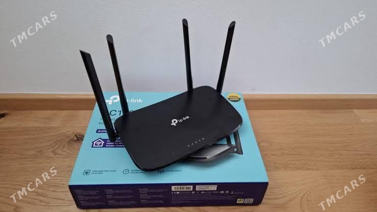 Router TP Link 4 anten Archer - Ашхабад - img 1