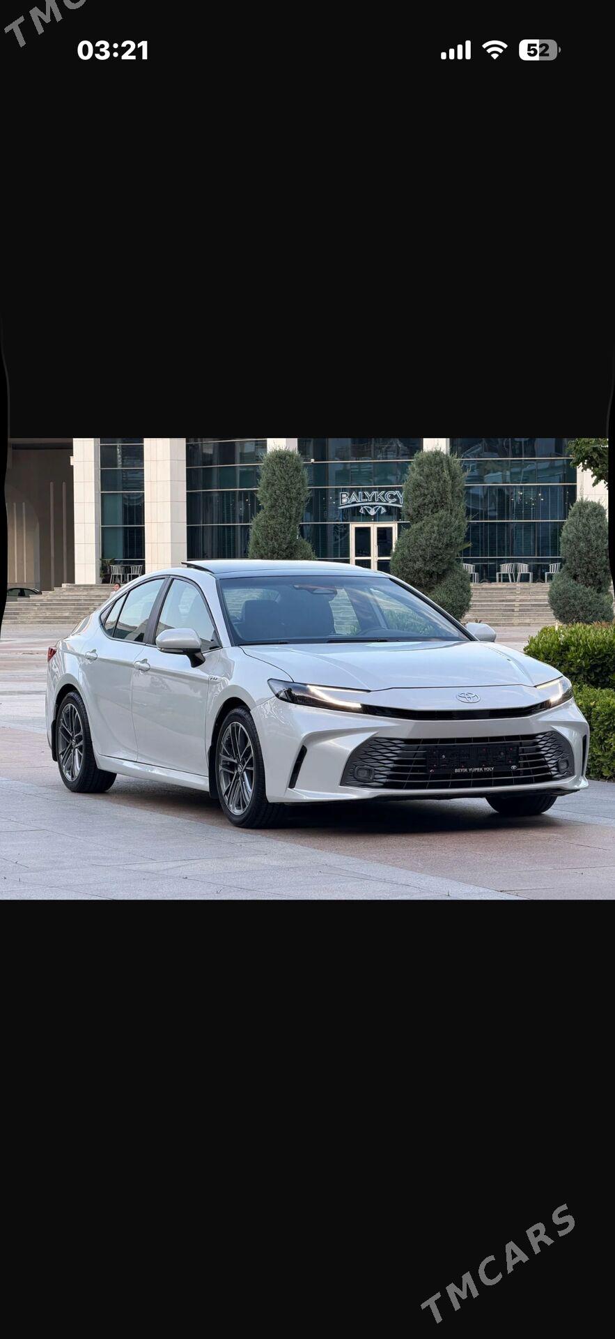 Toyota Camry 2025 - 570 000 TMT - Ашхабад - img 1