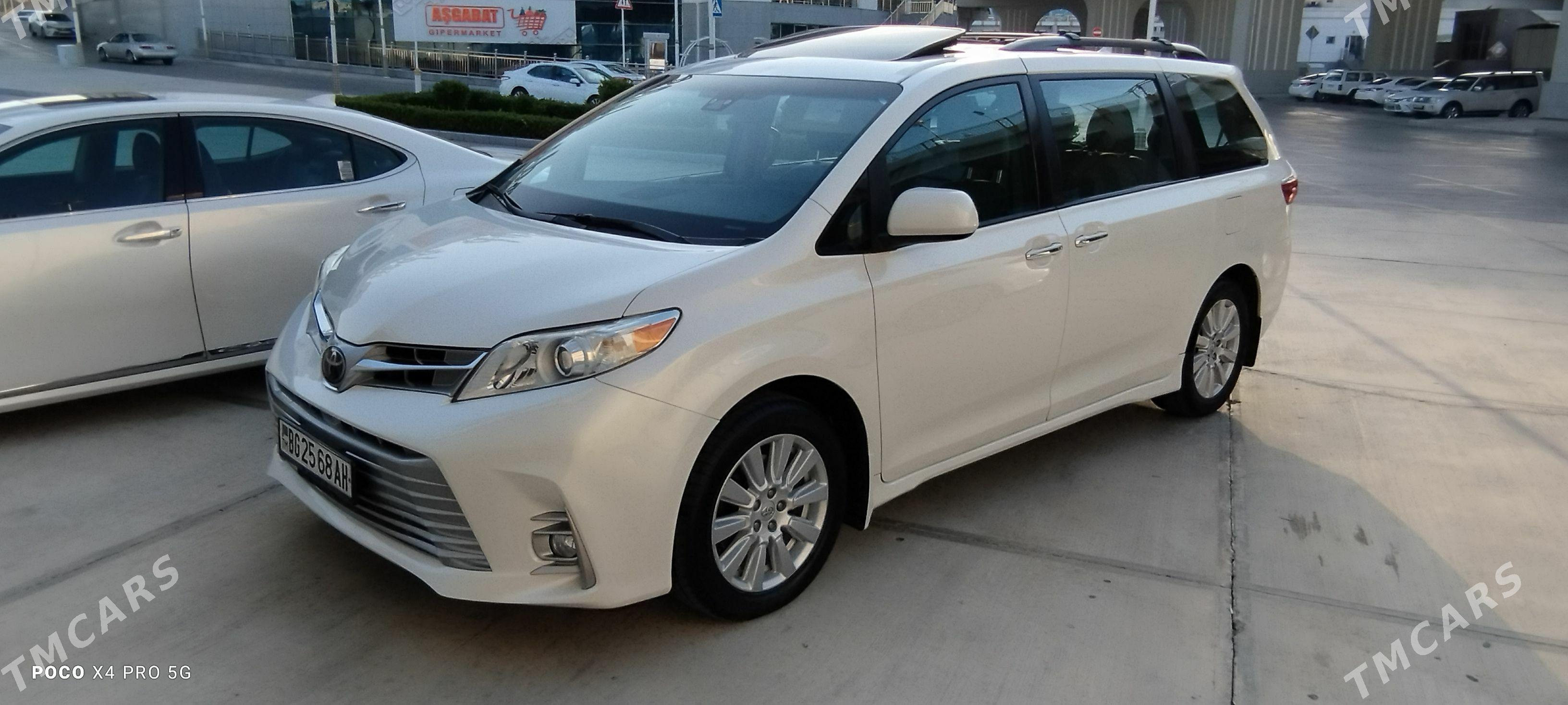 Toyota Sienna 2018 - 530 000 TMT - Ашхабад - img 1