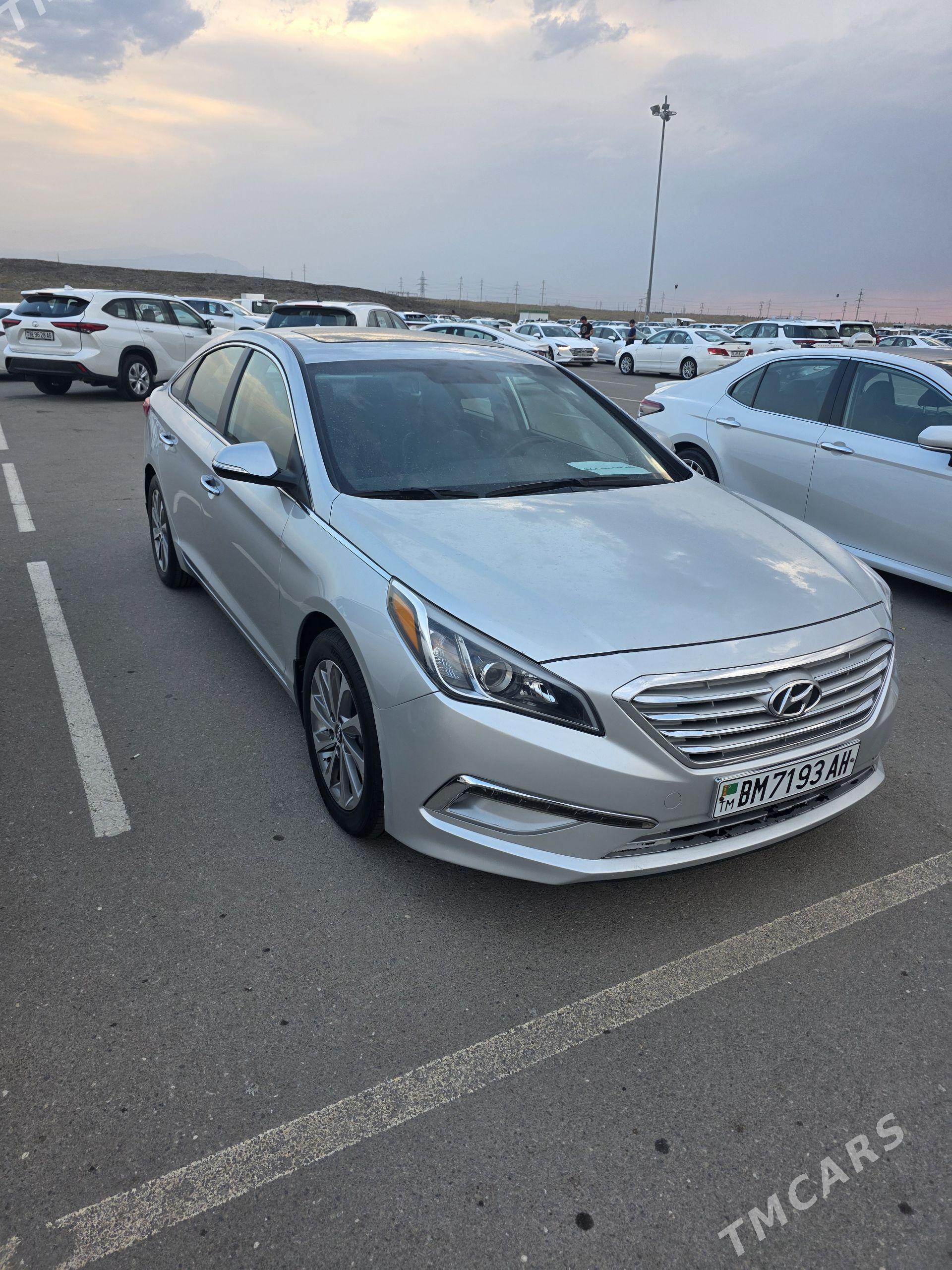 Hyundai Sonata 2016 - 220 000 TMT - "Altyn Asyr" Gündogar bazary (Jygyllyk) - img 1