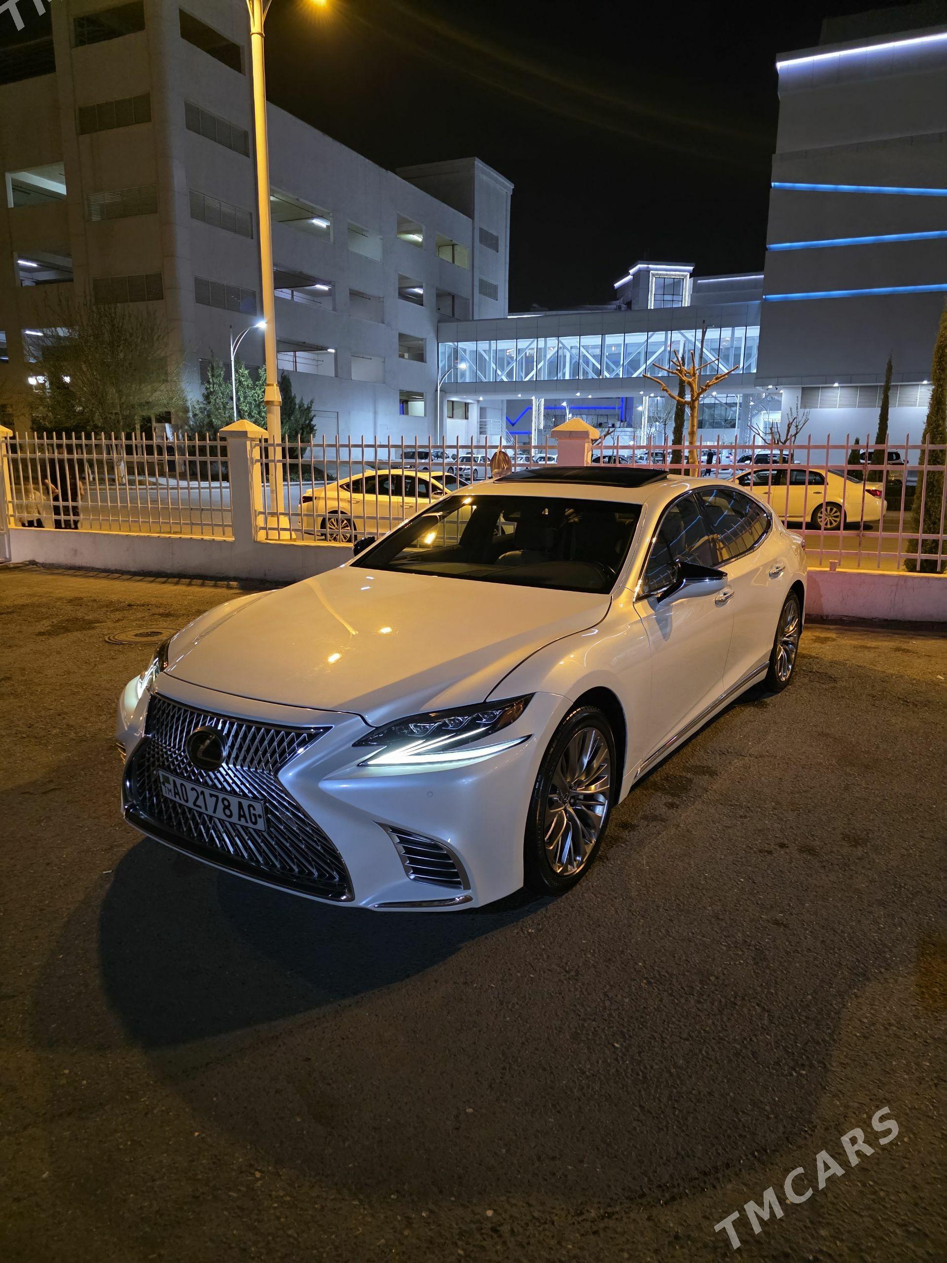 Lexus LS 500 2018 - 750 000 TMT - G.Kuliýew köç. (Obýezdnoý) - img 1