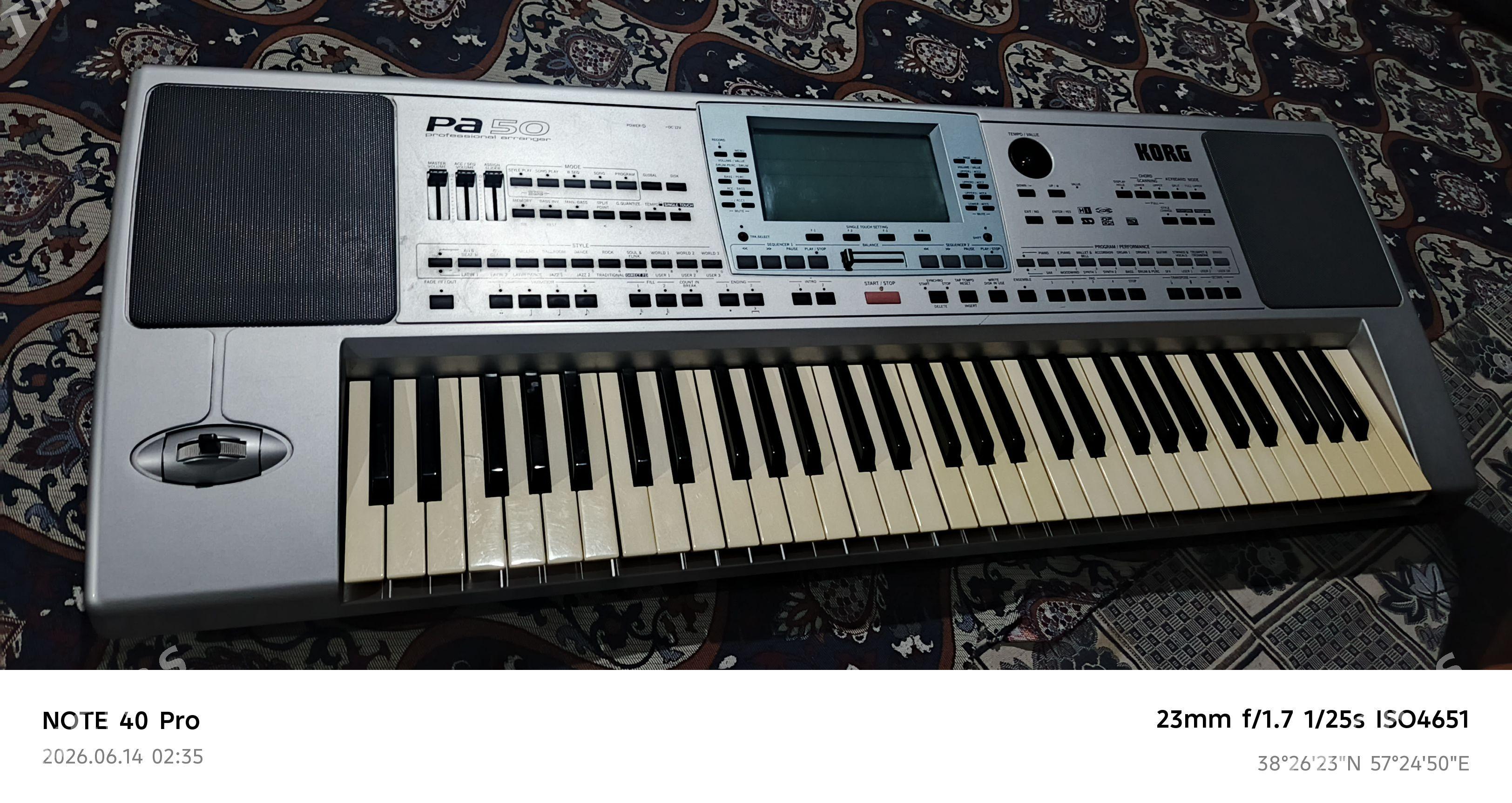 Korg pa50 - Bäherden - img 1