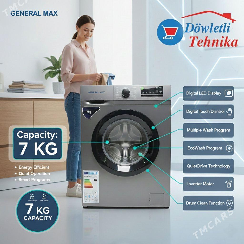 KREDIT KIR MAŞYN GENERAL  7KG - 1 мкр - img 1