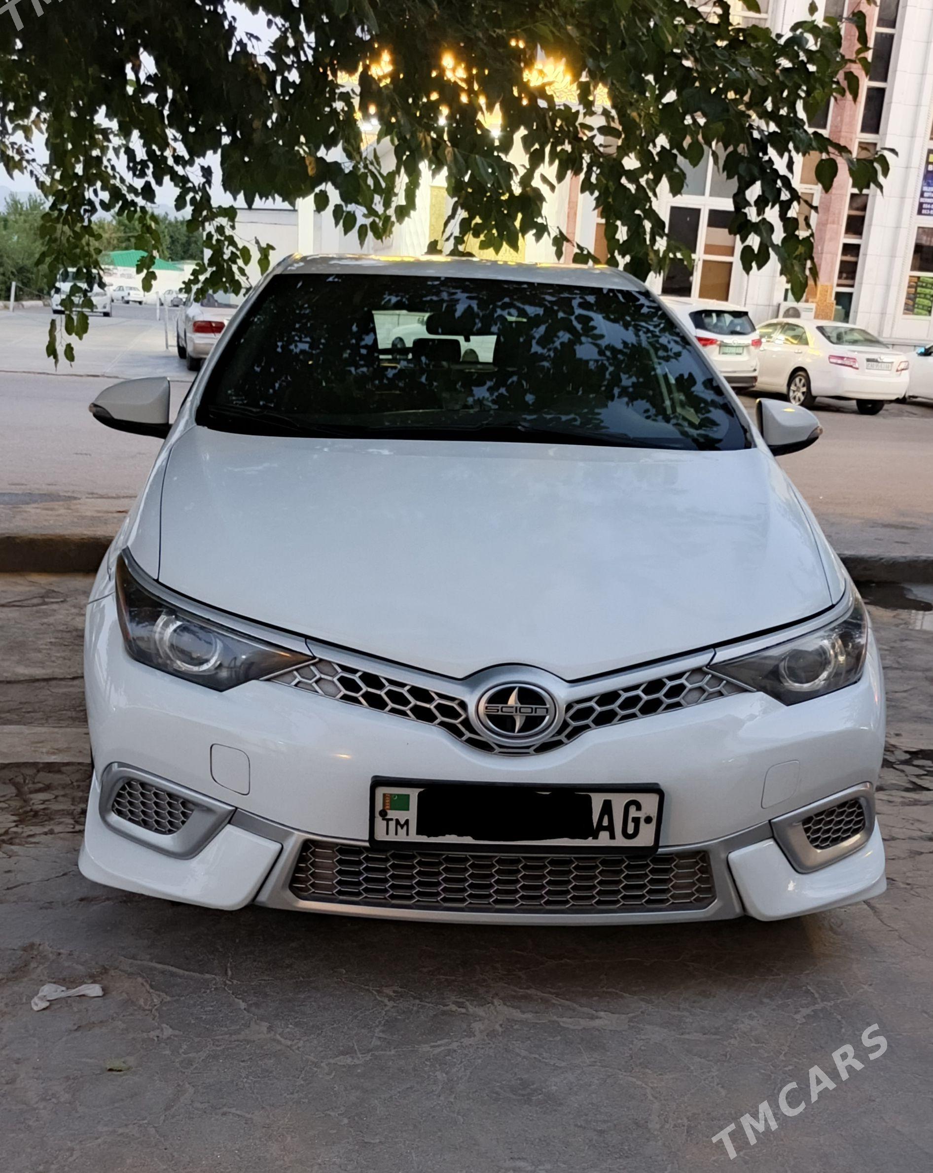 Toyota Corolla iM 2016 - 164 000 TMT - Ашхабад - img 1
