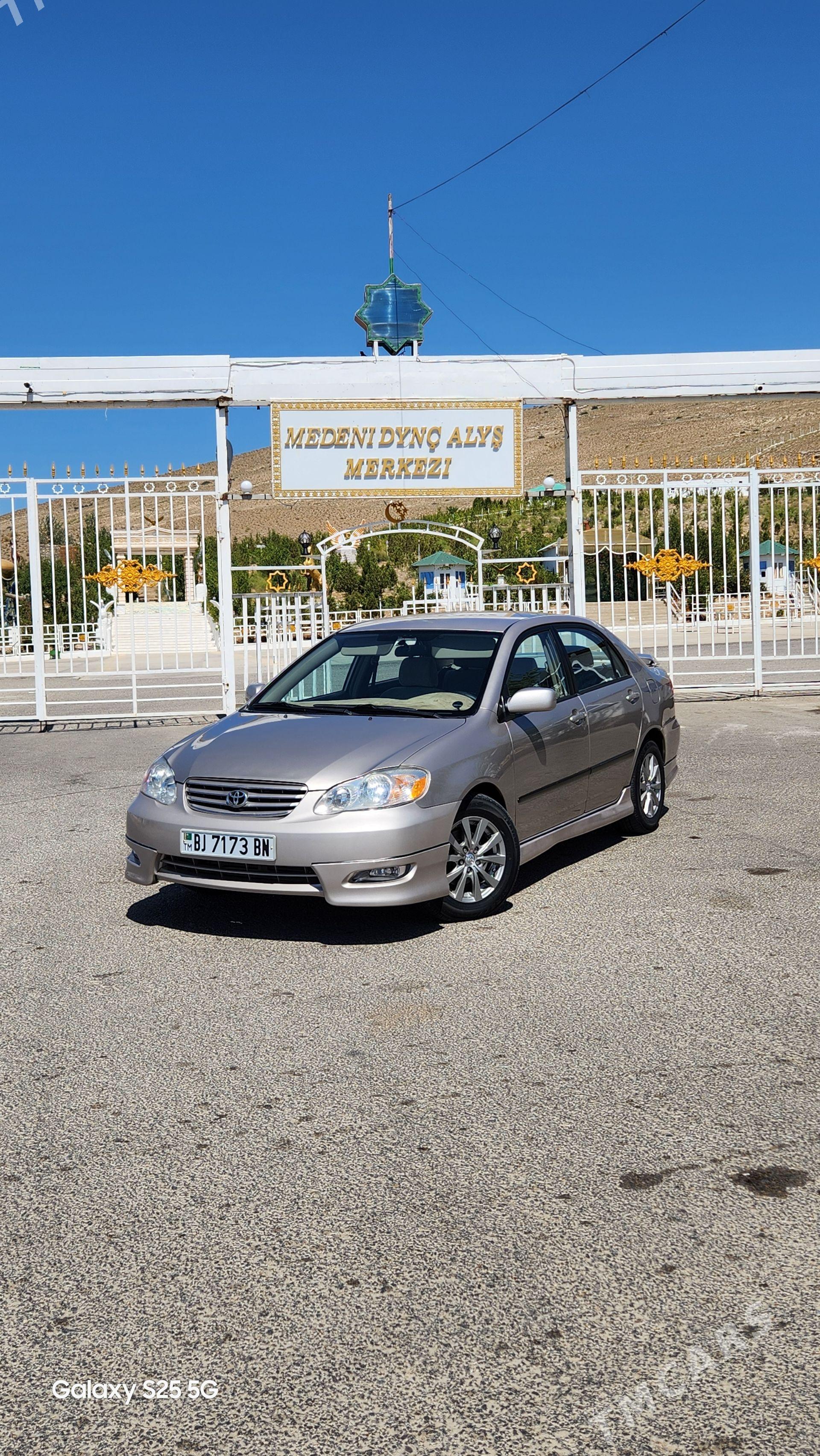 Toyota Corolla 2002 - 142 000 TMT - Гызыларбат - img 1