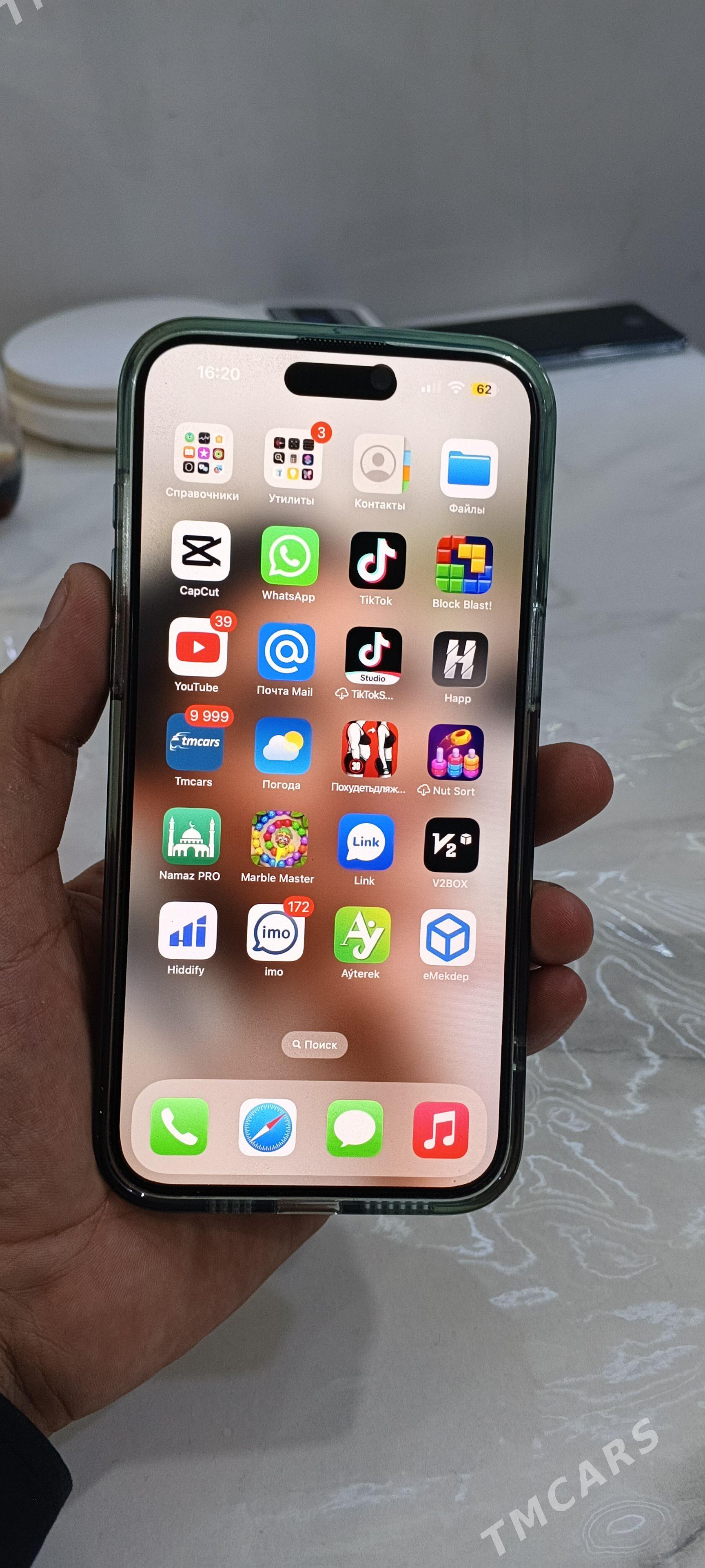 Iphone 15promax 256gb 88yomkas - Ашхабад - img 1
