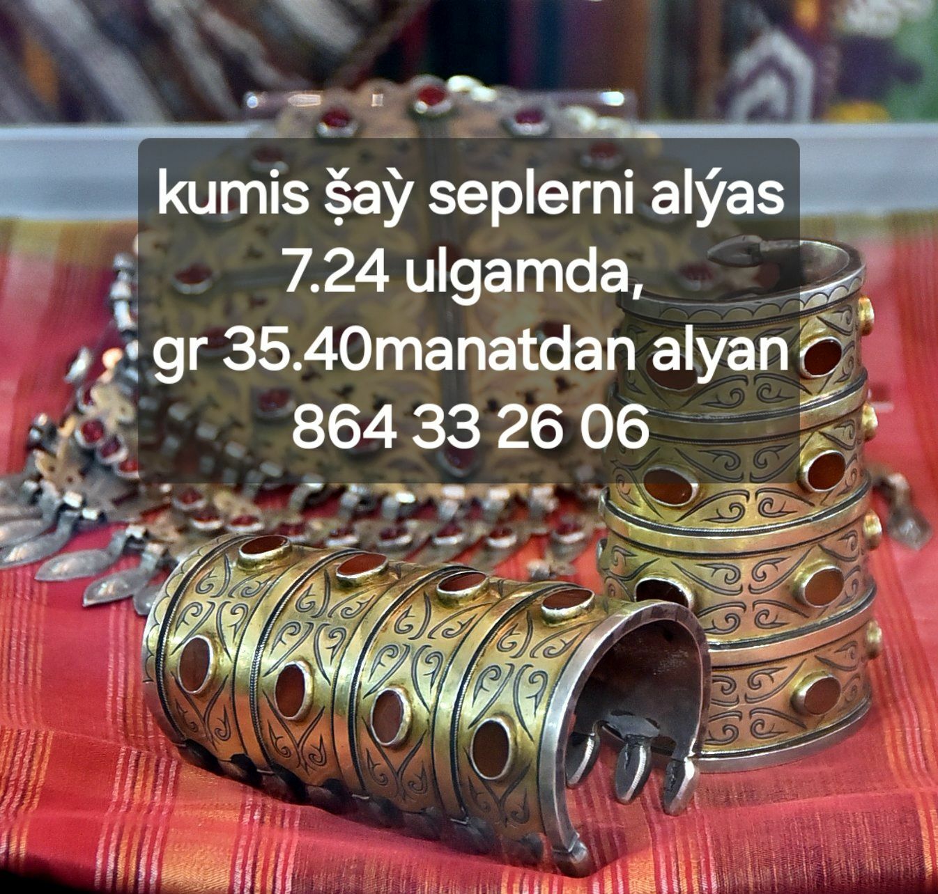 gyzyl kümüş alyan - Ашхабад - img 1
