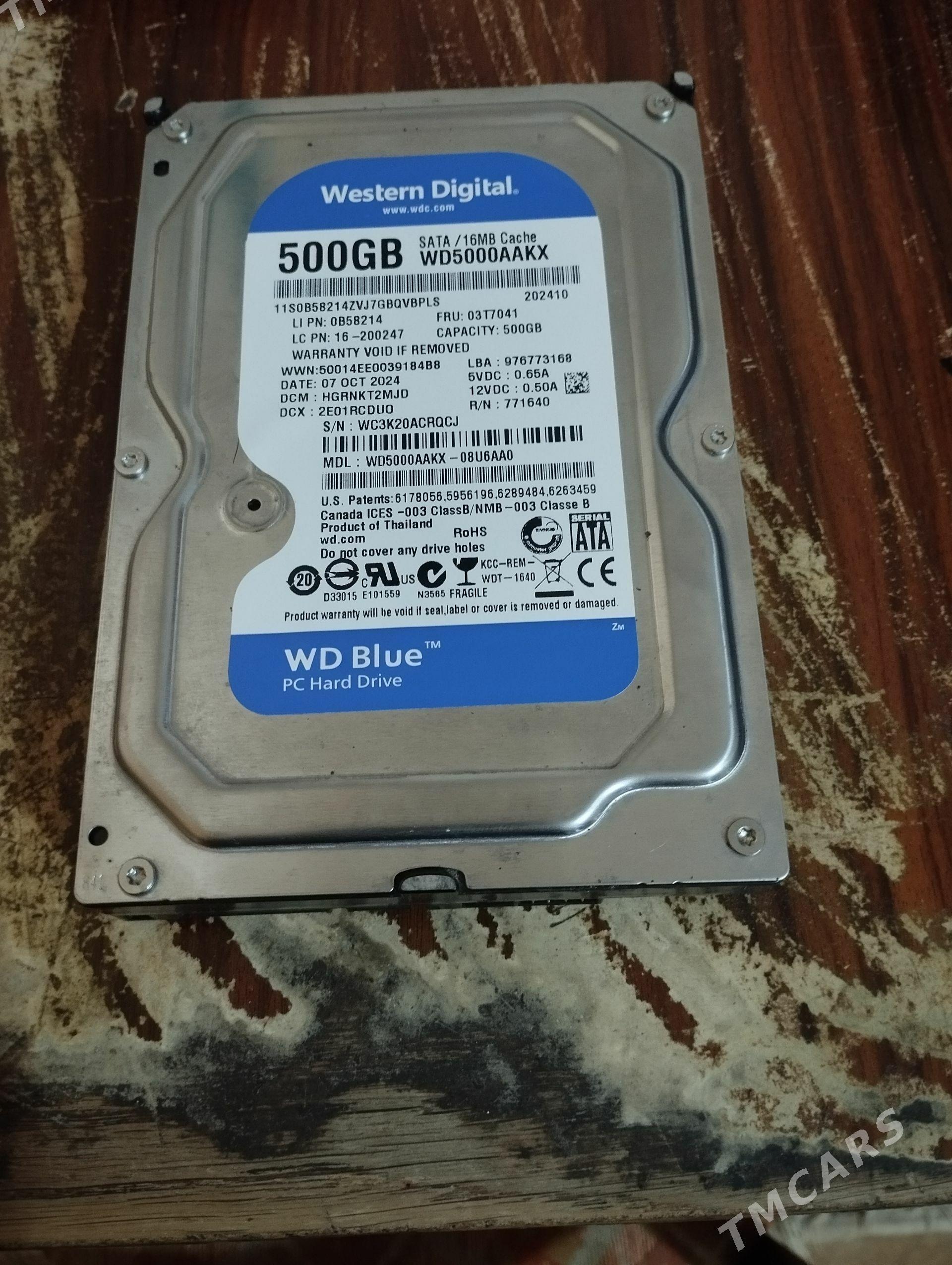 hdd 500 gb - Görogly (Tagta) - img 1