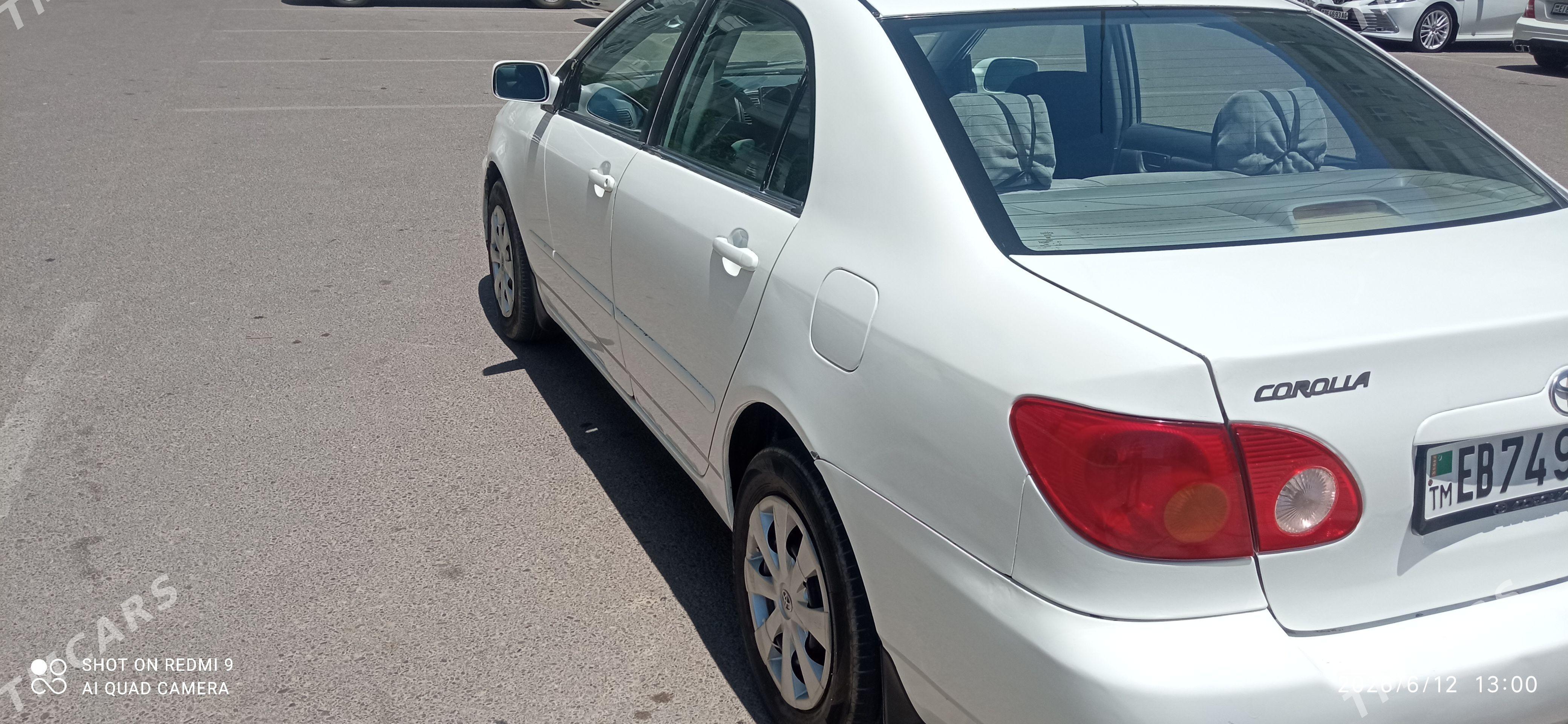 Toyota Corolla 2003 - 130 000 TMT - Мары - img 1