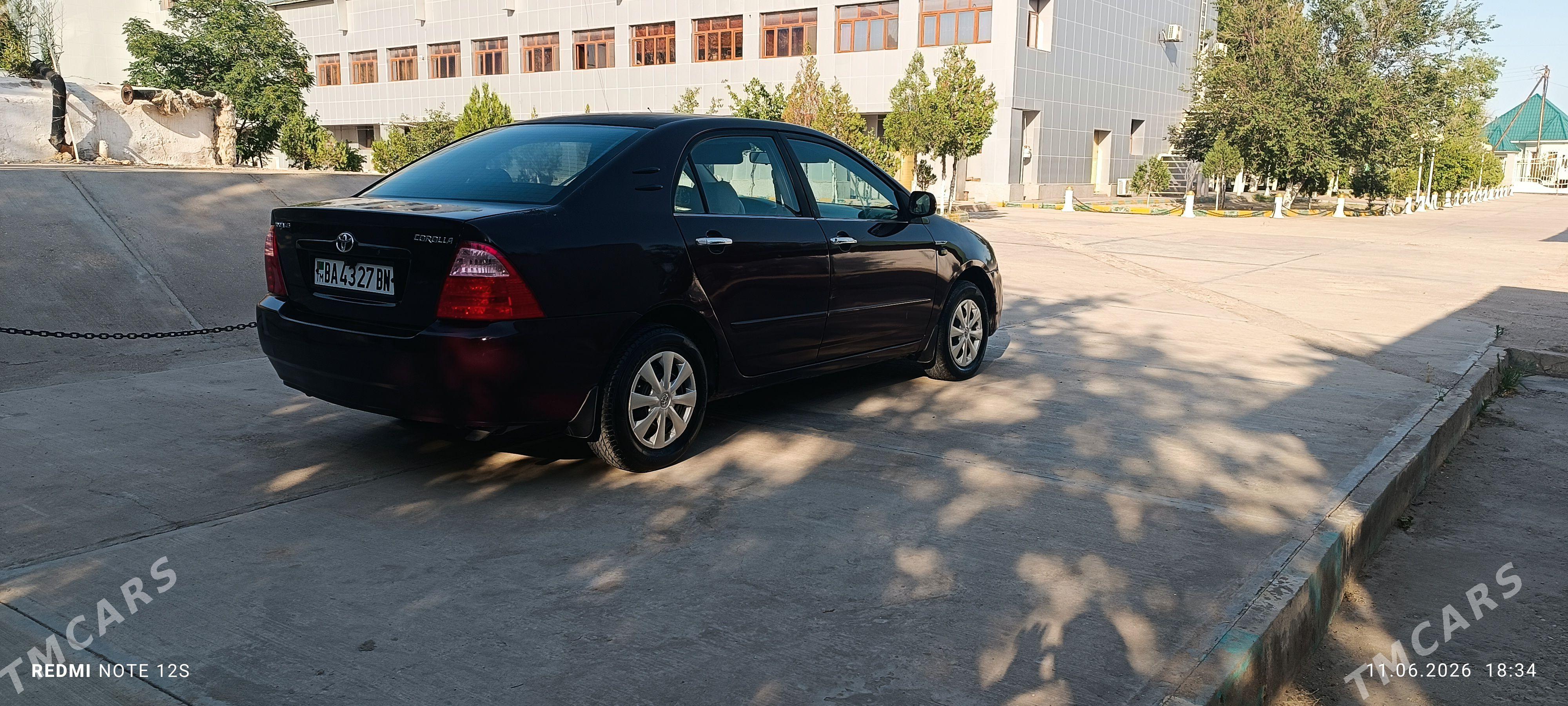 Toyota Corolla 2003 - 110 000 TMT - Балканабат - img 1
