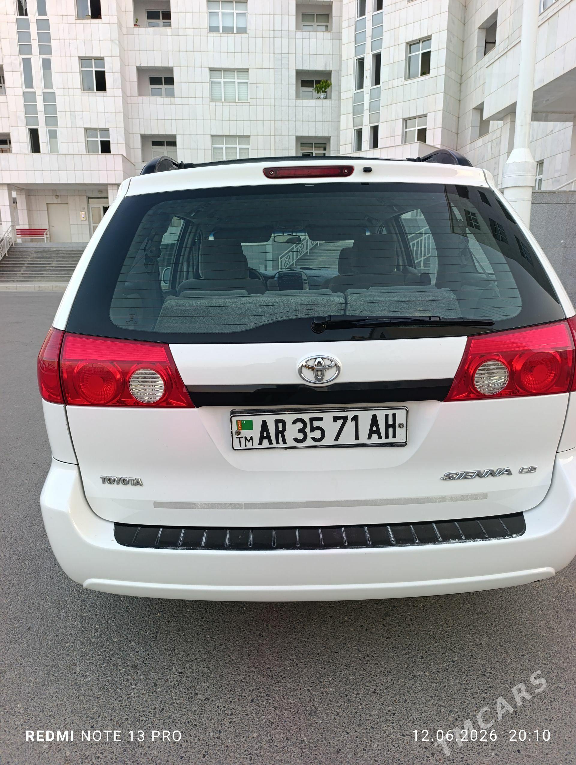 Toyota Sienna 2006 - 290 000 TMT - Aşgabat - img 1