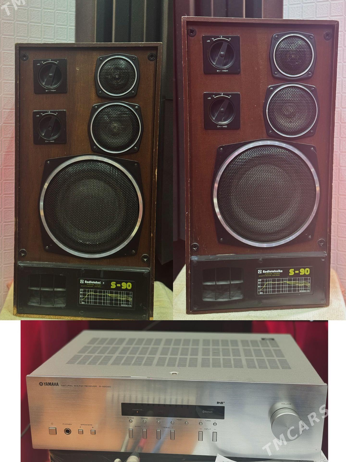 Yamaha usilitel + S90 kolonki - Mary - img 1