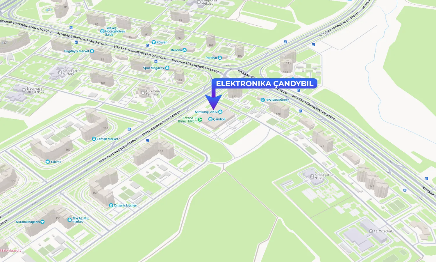 ELEKTRONIKA  ÇANDYBIL Map Location