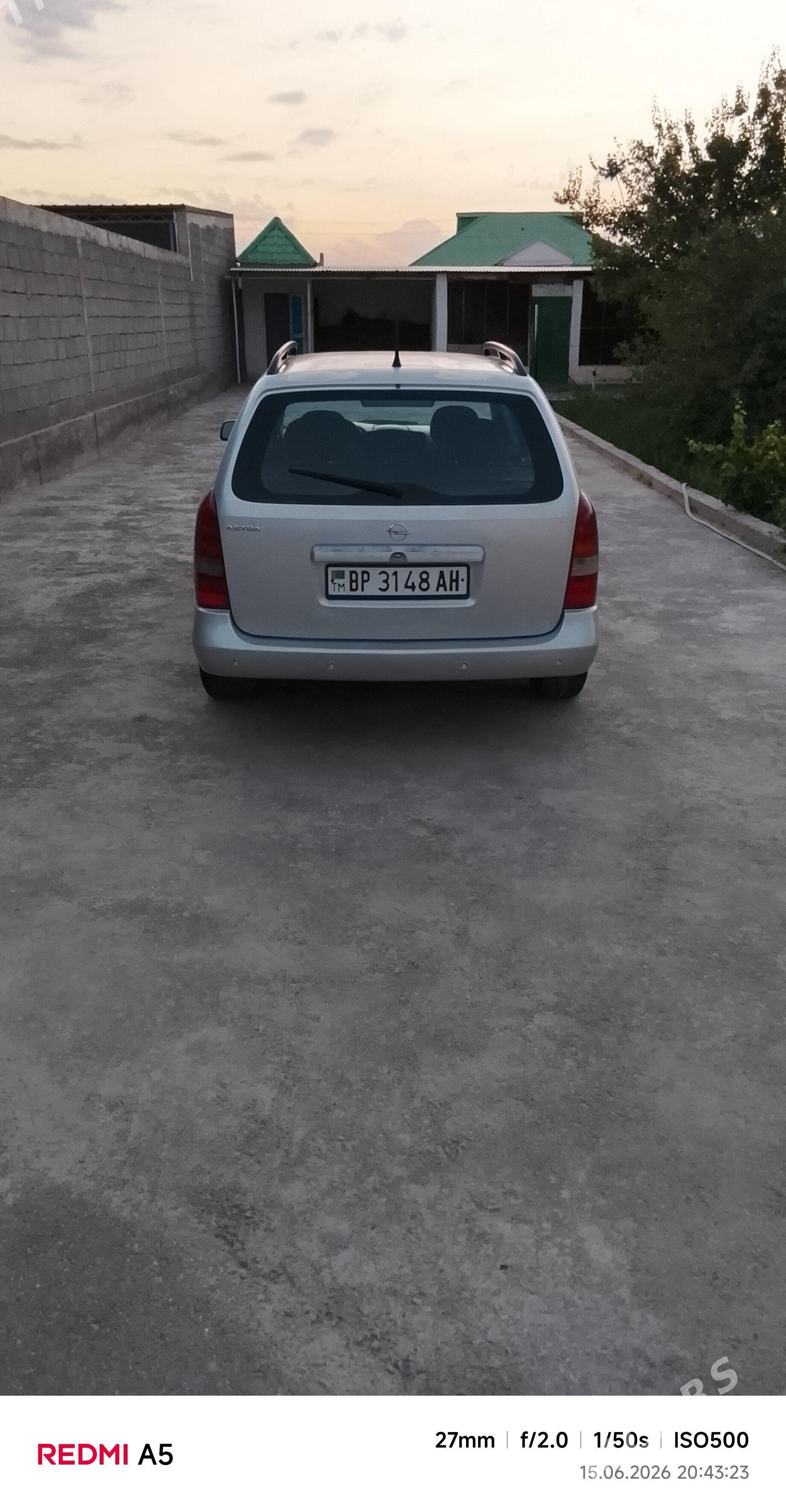 Opel Astra 2001 - 78 000 TMT - Гёкдепе - img 1