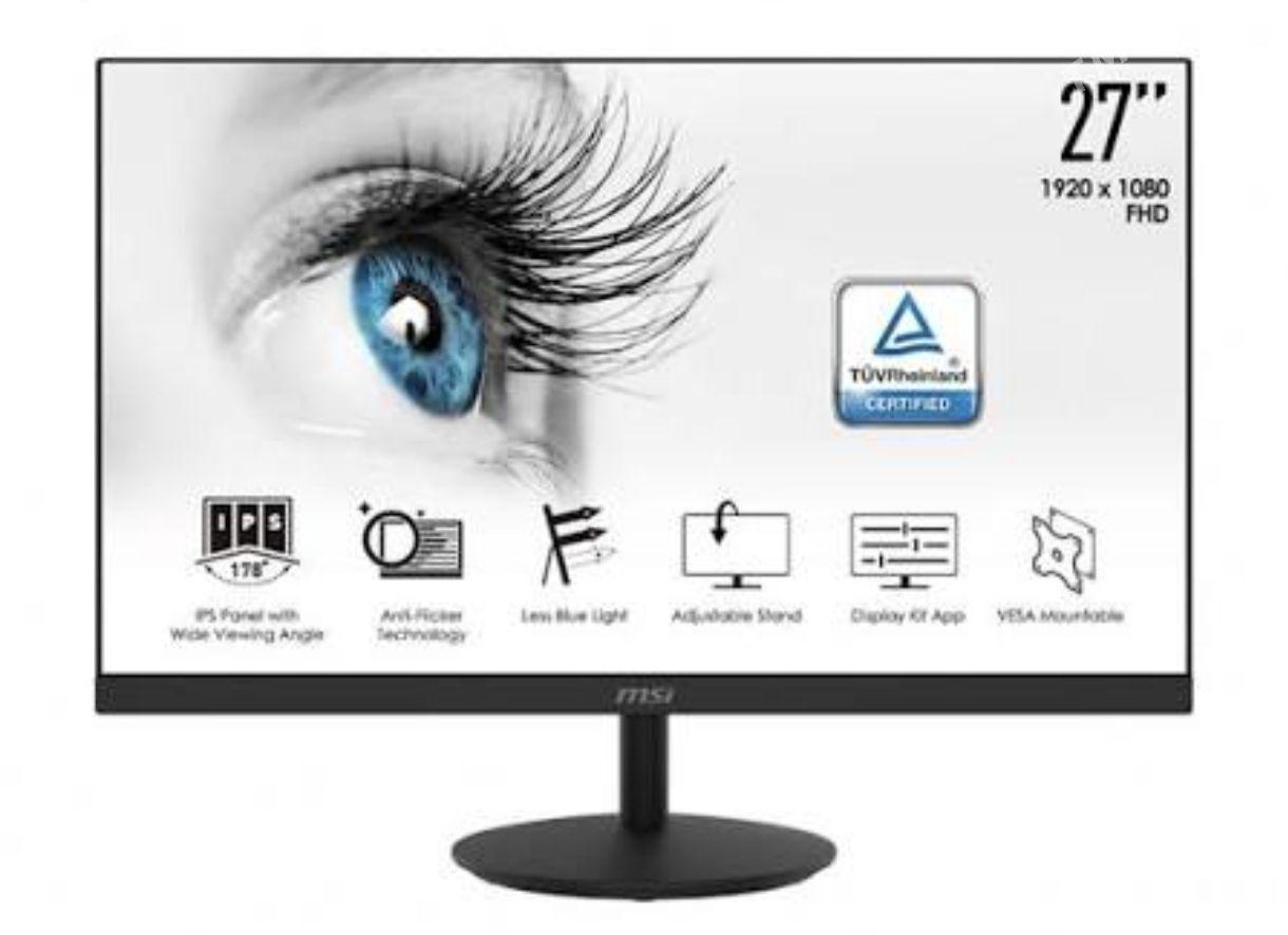 MSI Monitor Монитор 27" - 30 мкр - img 1