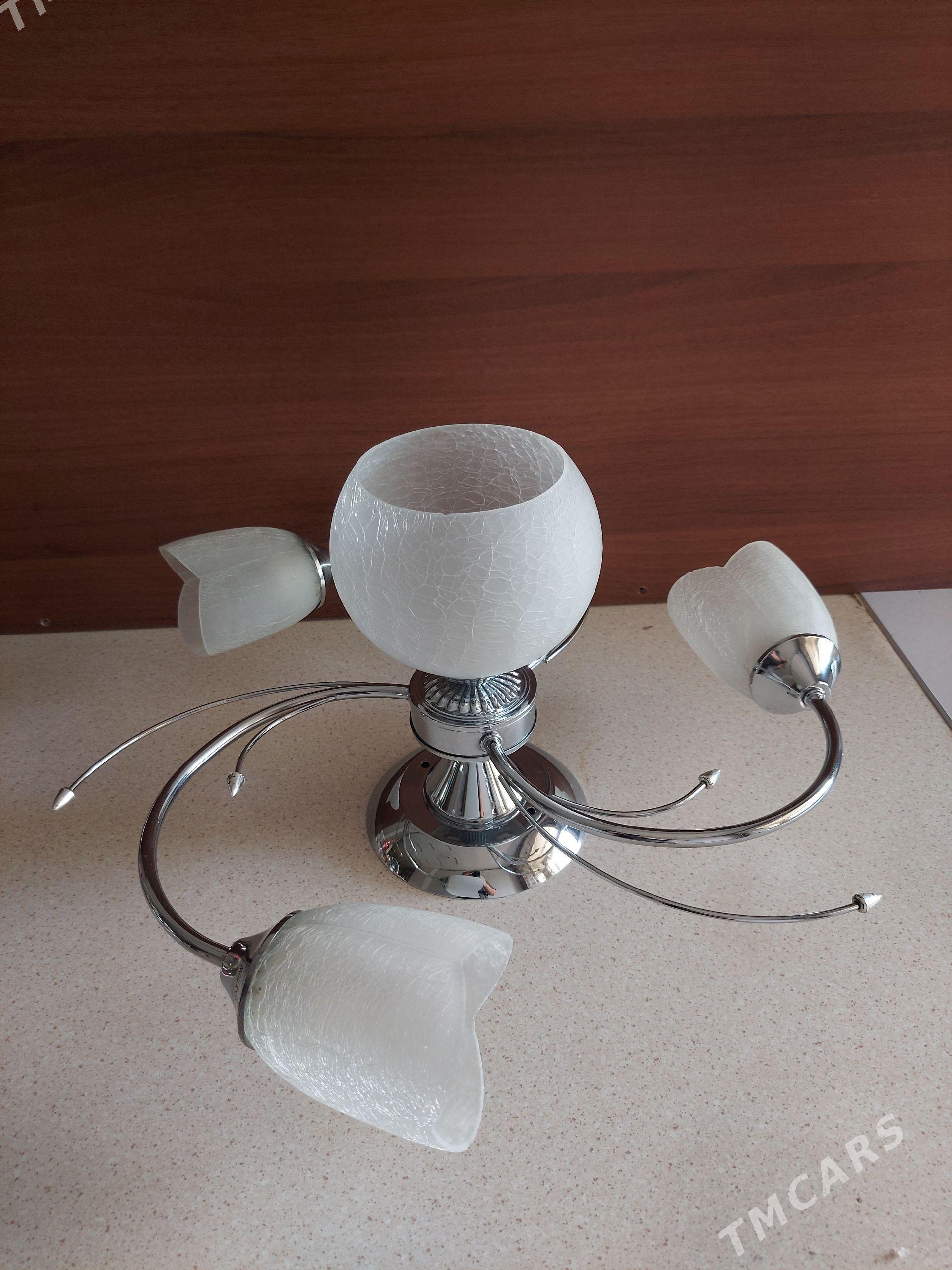 люстра 4 лампы lustra 4 lampa - Aşgabat - img 1