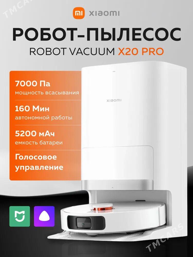 Xiaomi Робот Пылесос X20 Pro - 15-nji tapgyr - img 1