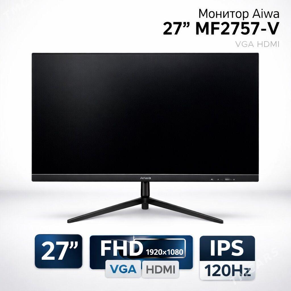 Монитор Aiwa 27" MF2757-V (120Hz) Monitor Aiwa - Ашхабад - img 1