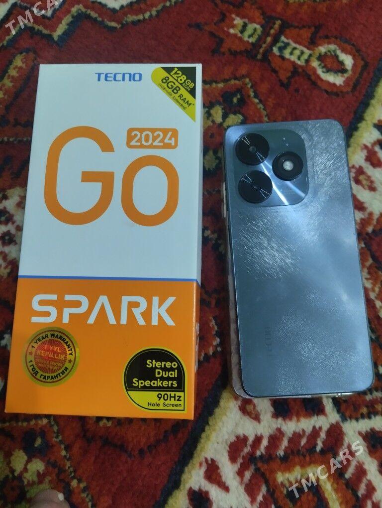 TECNO SPARK Go 128+4 gb - Büzmeýin GRES - img 1