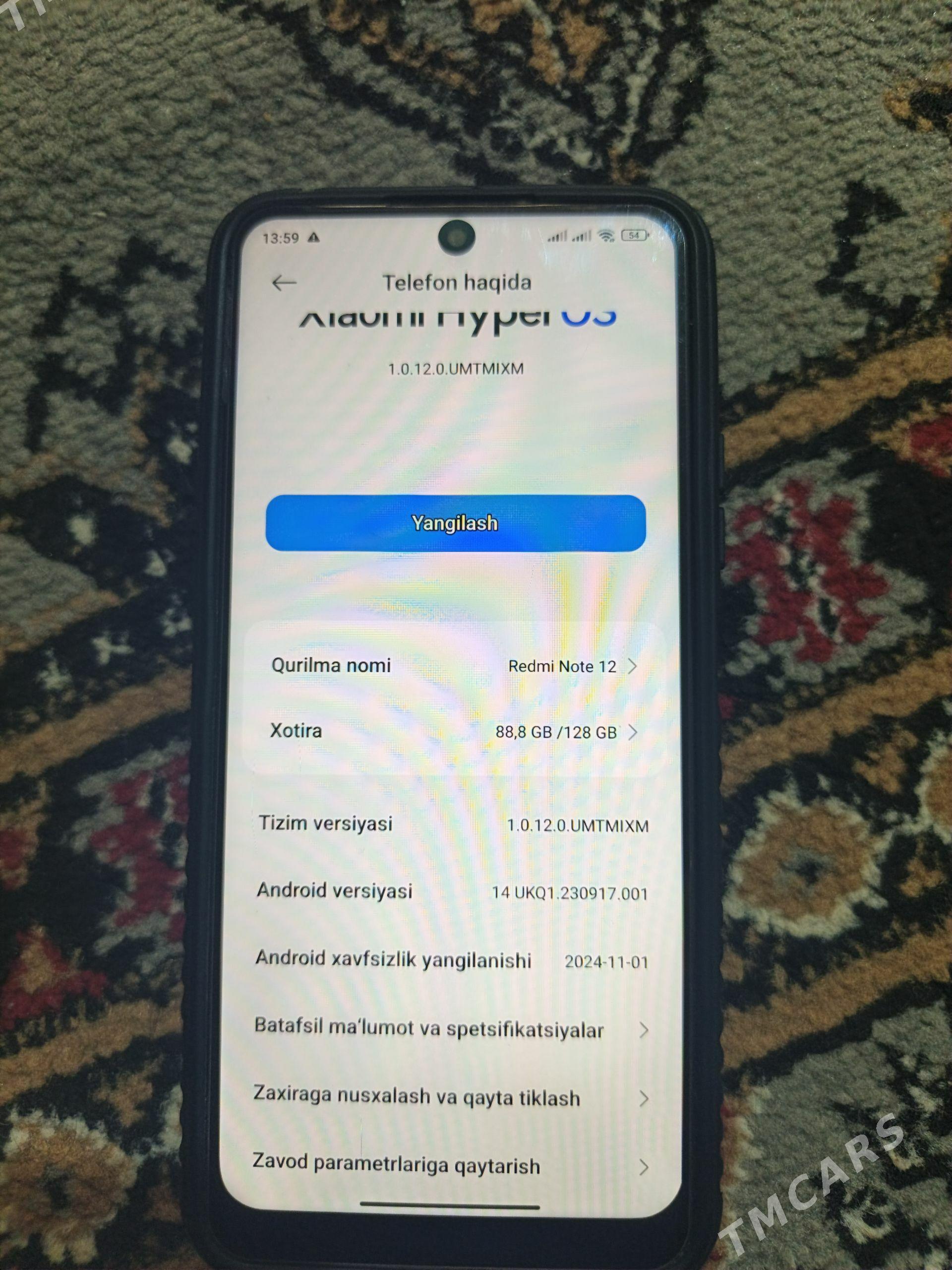 redmi not 12 - Gurbansoltan Eje - img 1