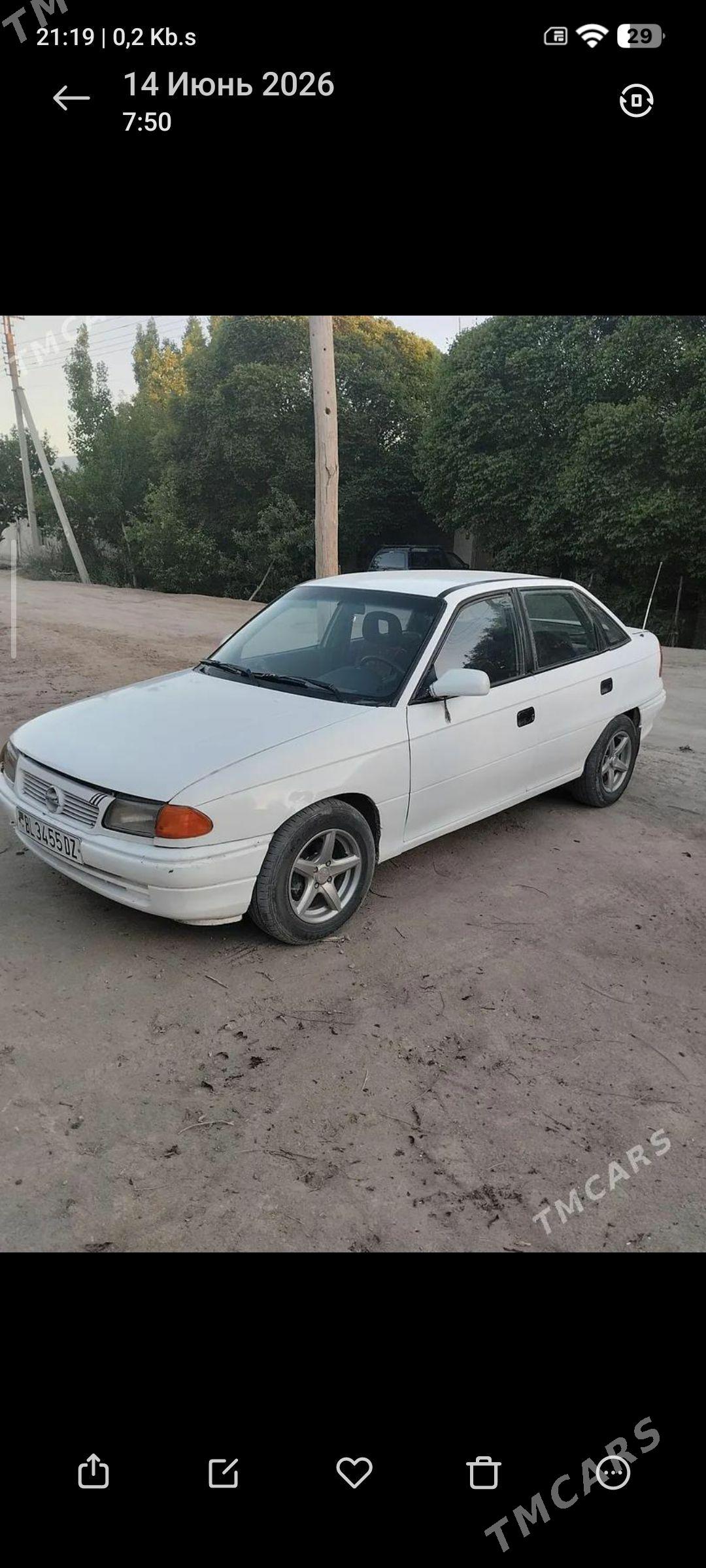 Opel Astra 1998 - 50 000 TMT - Дашогуз - img 1