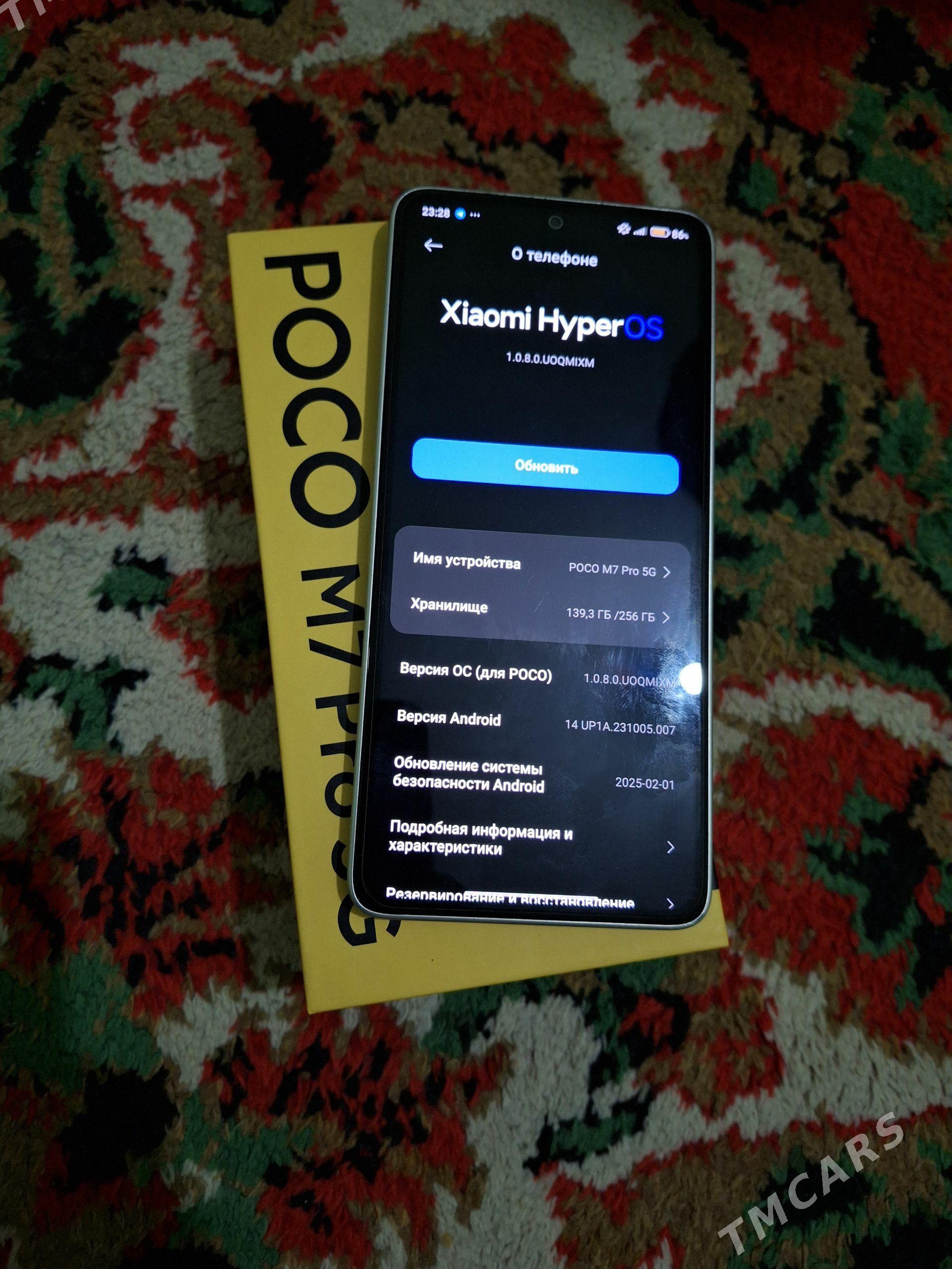 POCO M7 PRO 5G POCO M7 PRO 5G - Дашогуз - img 1