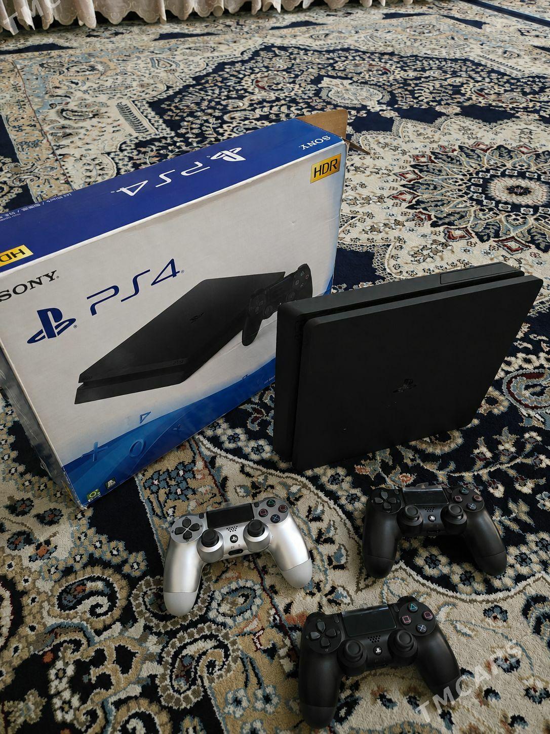 ps4 slim Playstation 4 slim - Ашхабад - img 1
