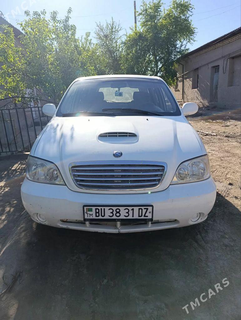Kia Carnival 2002 - 60 000 TMT - Гурбансолтан Едже - img 1