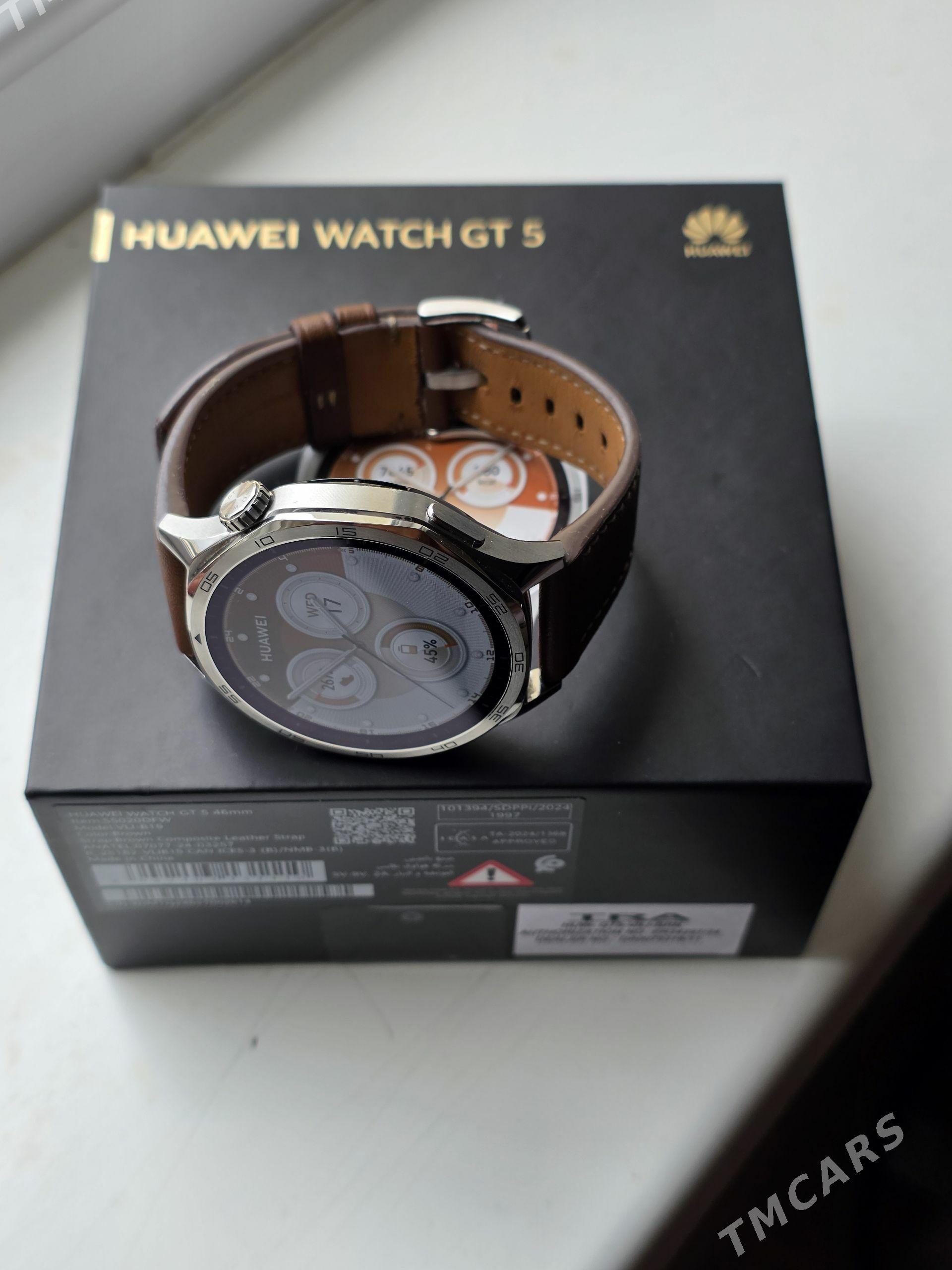 Huawei watch GT5 Brown 46mm - Aşgabat - img 1