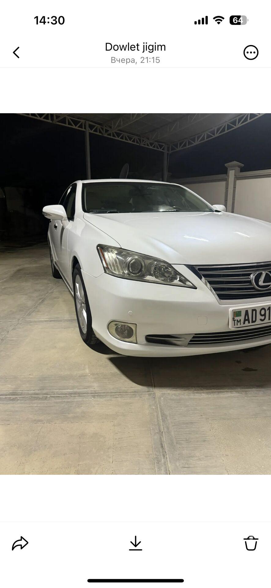 Lexus ES 350 2010 - 290 000 TMT - Aşgabat - img 1