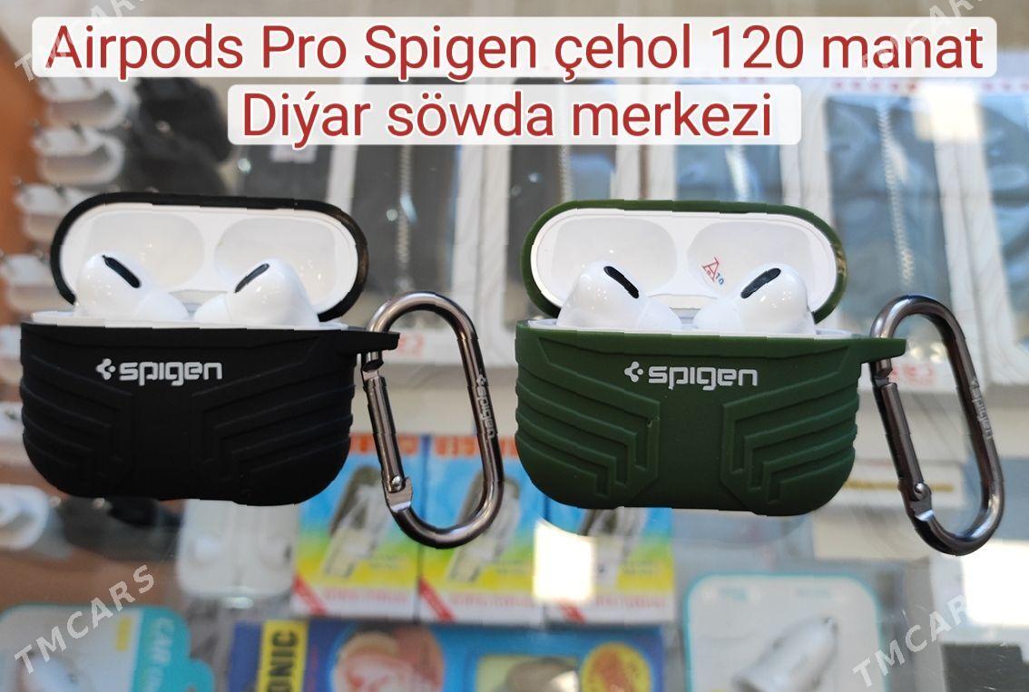 Spigen Çehol Airpods Pro üçin - Дашогуз - img 1